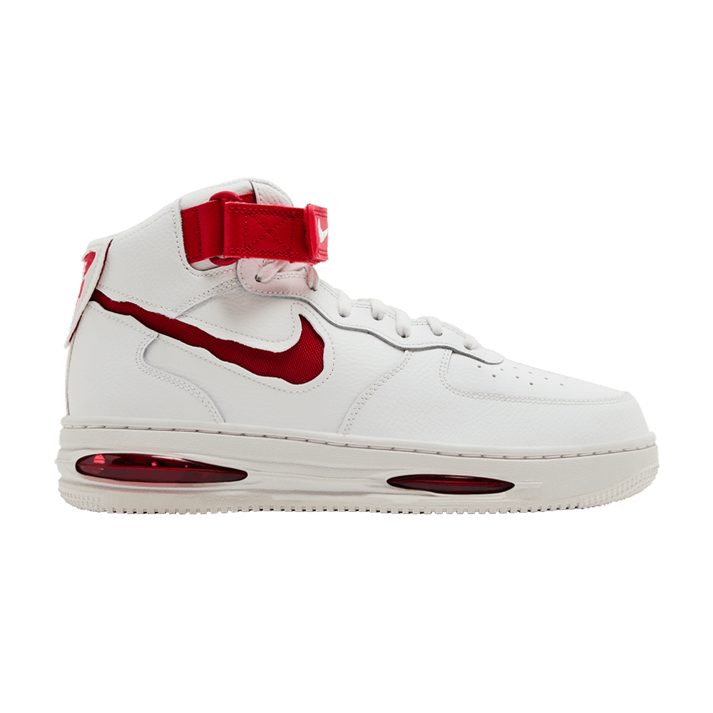 Nike Air Force 1 Mid Evo 'Summit White University Red'