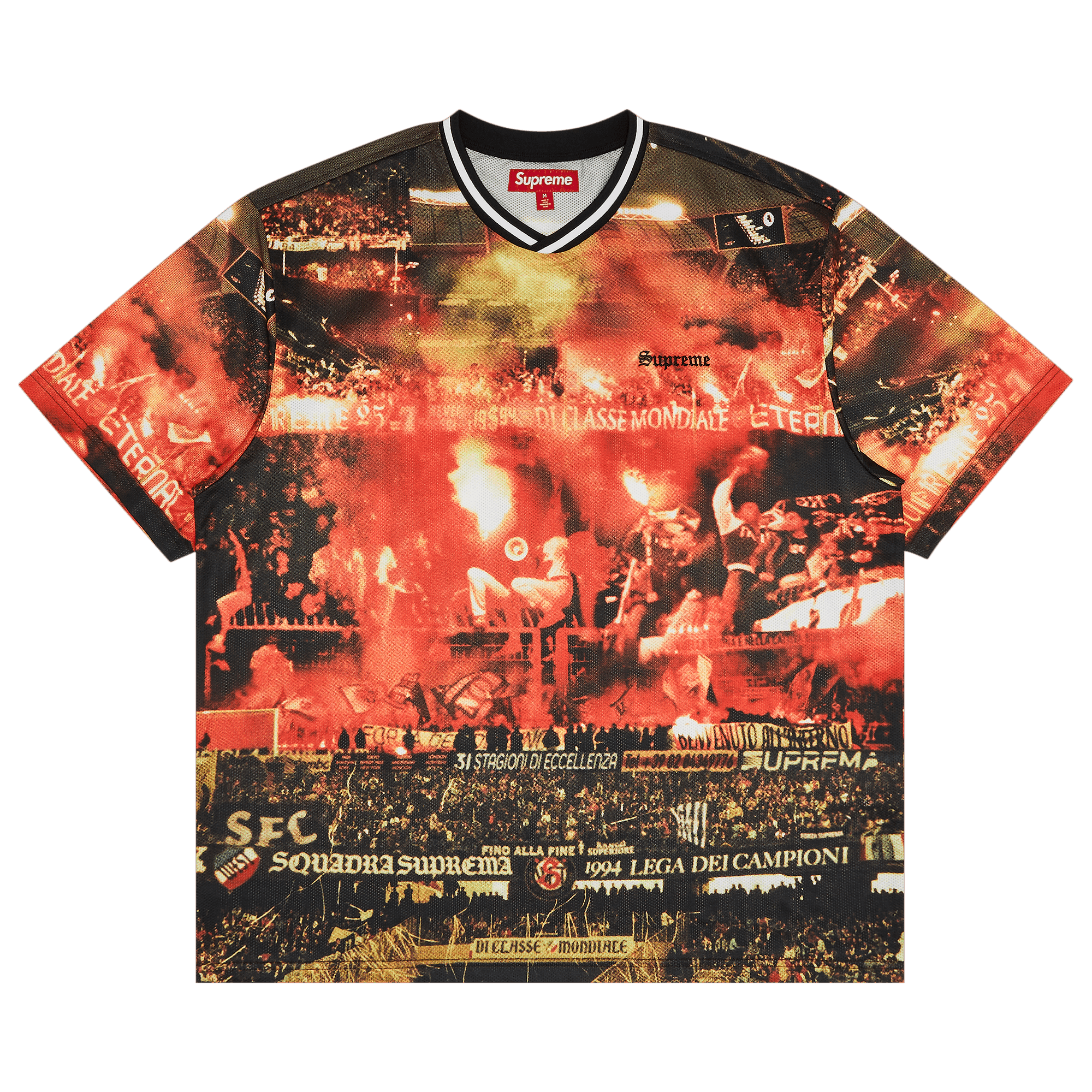 Supreme Vinci Per Noi Soccer Jersey 'Multicolor'