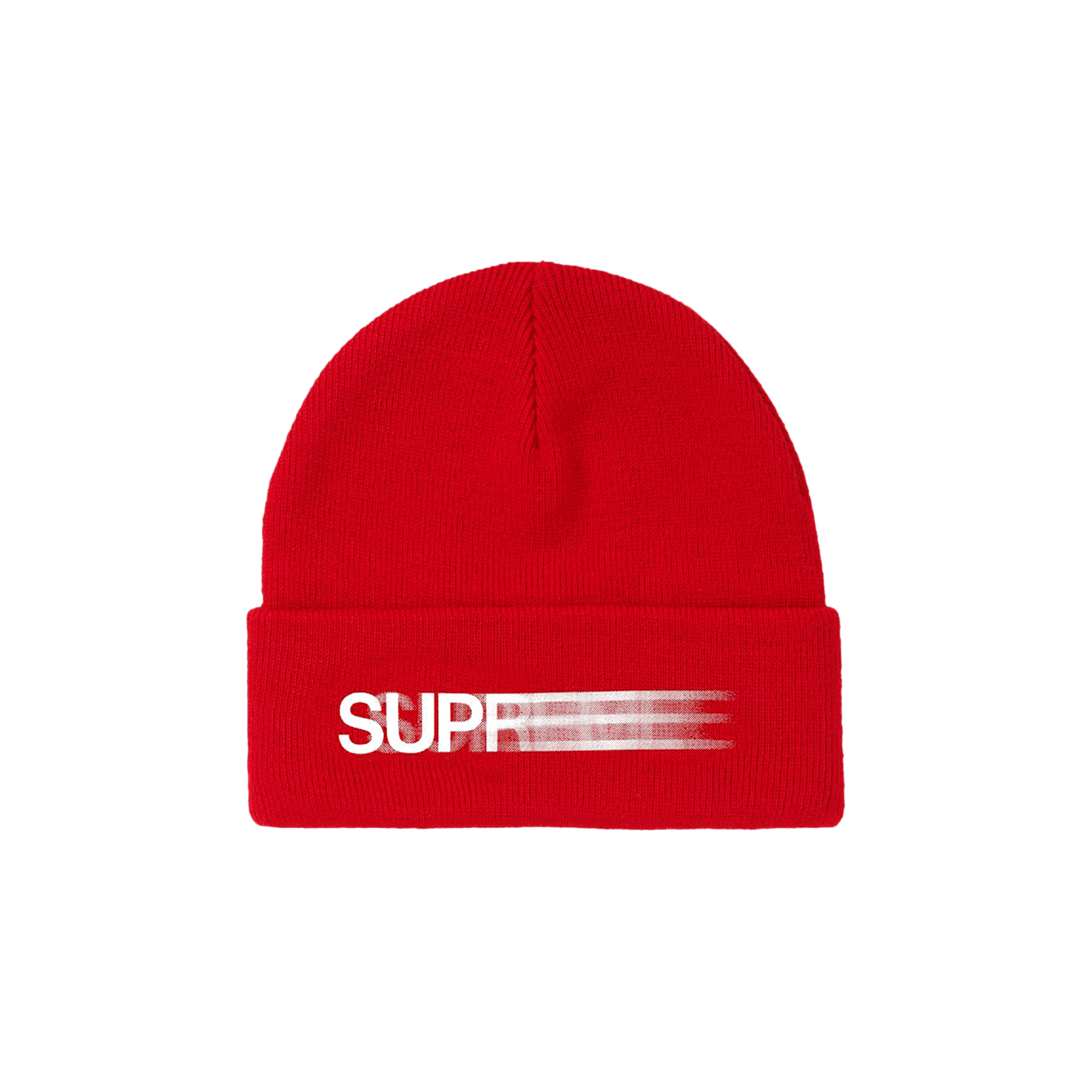 Supreme Motion Logo Beanie 'Red'