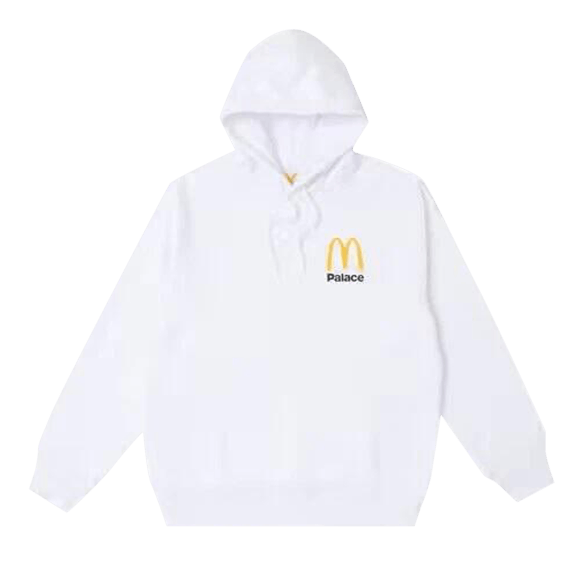 Palace x McDonald's Logo Hoodie 'White'