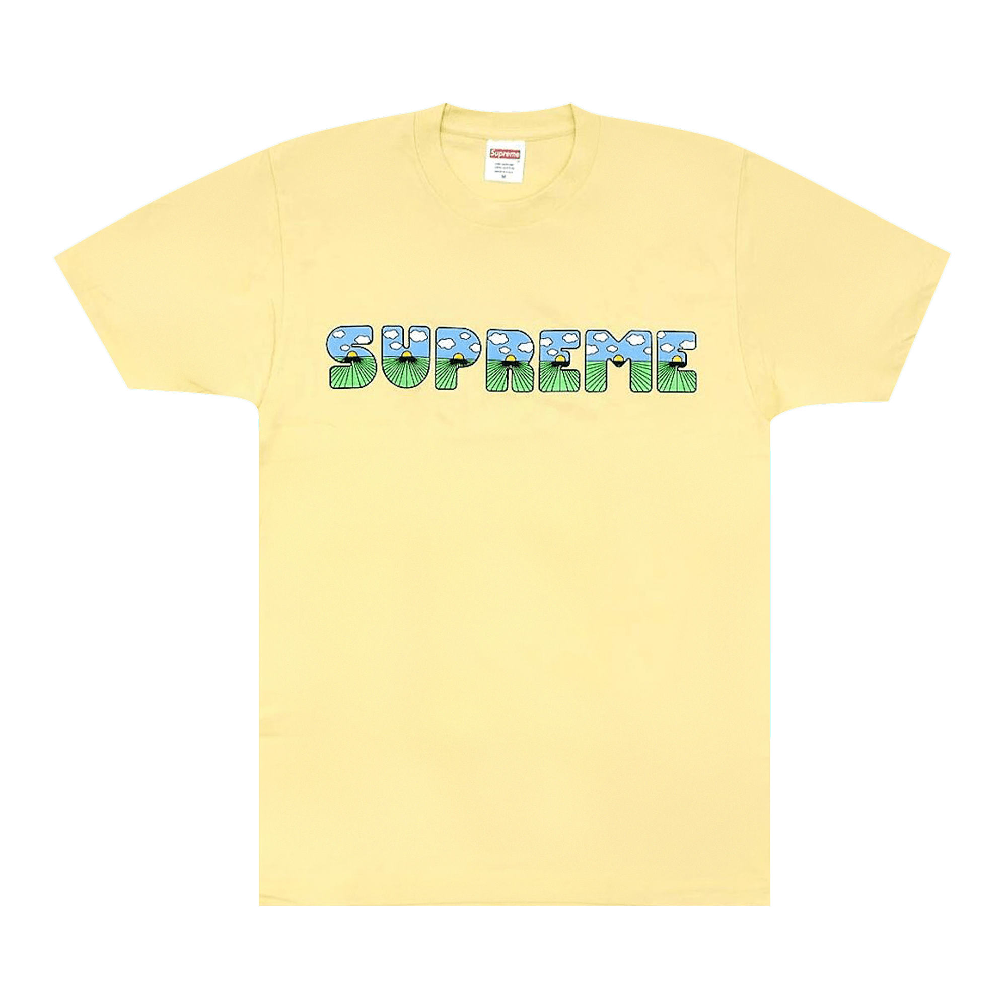 Supreme The Shit Tee 'Light Yellow'
