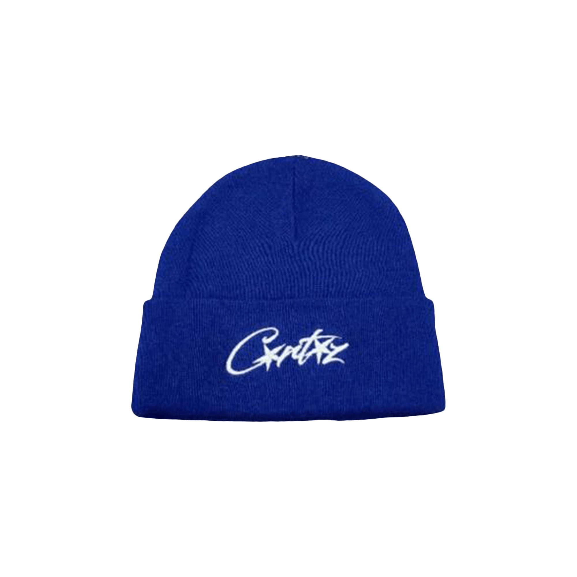 Corteiz Allstarz Folded Beanie 'Blue'