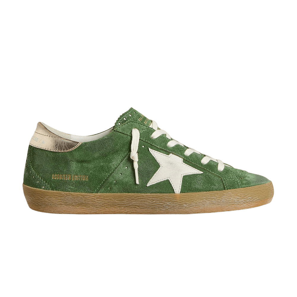 Golden Goose Wmns Superstar 'Green Gold Metallic'