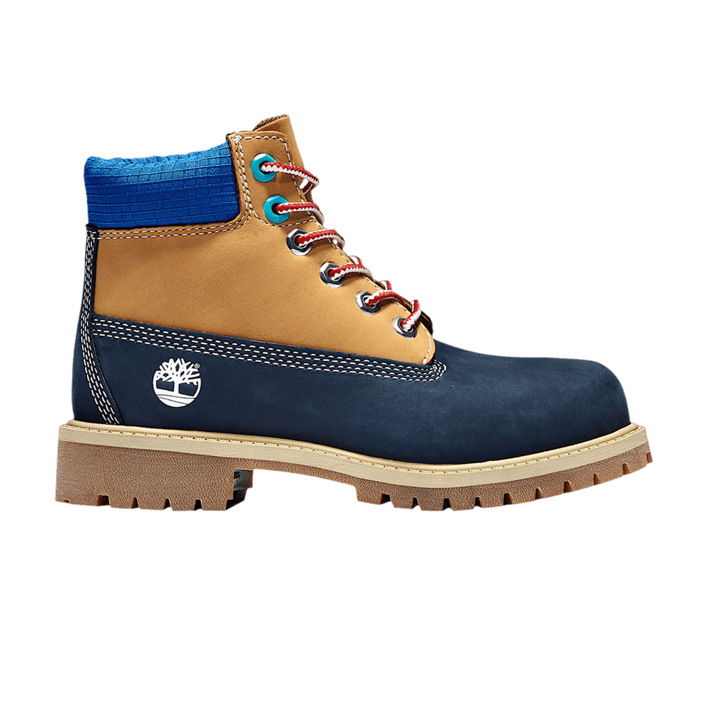 Timberland 6 Inch Premium Waterproof Boot 'Navy Wheat'