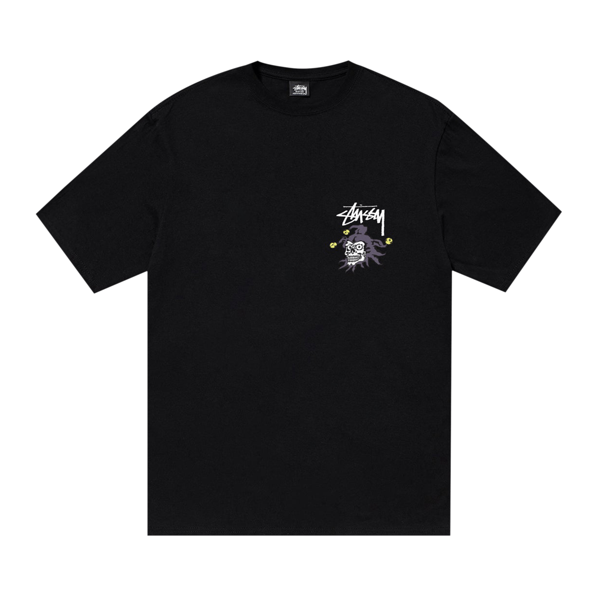Buy Stussy Crown Wreath Tee 'Black' - 1903020 BLAC | GOAT