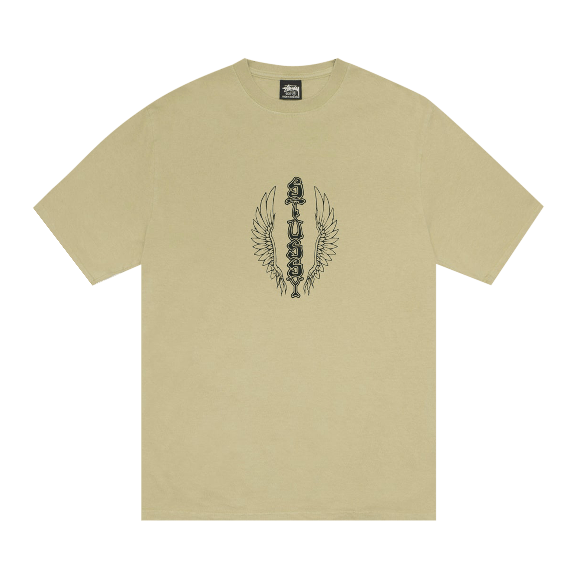 Stussy Wes Wings Tee Pigment Dyed 'Elm'