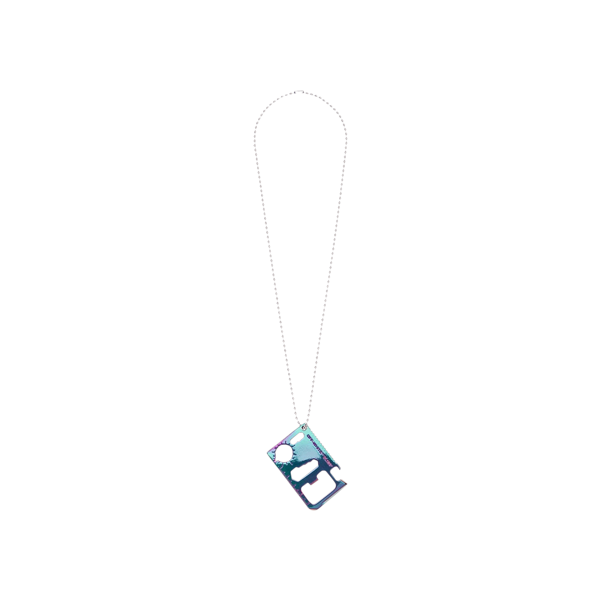 Off-White Multitool Necklace 'Iridiscent'