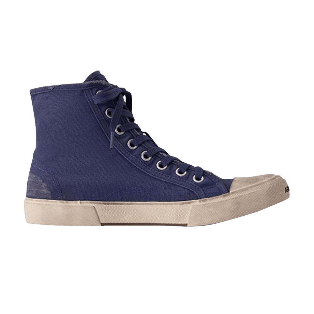 Balenciaga Paris High 'Destroyed - Indigo'