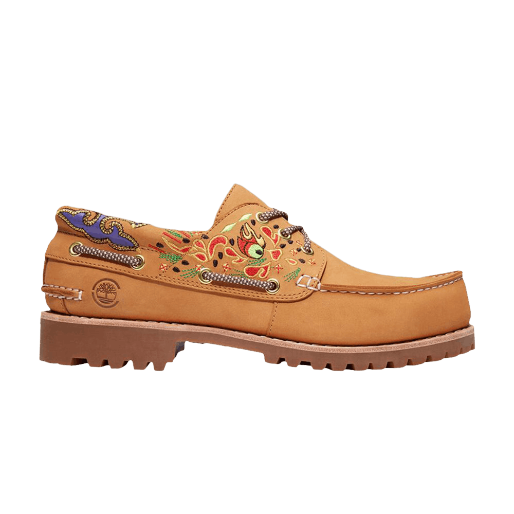 Buy Chinatown Market x Timberland 3-Eye Lug Handsewn Boat 'Animal