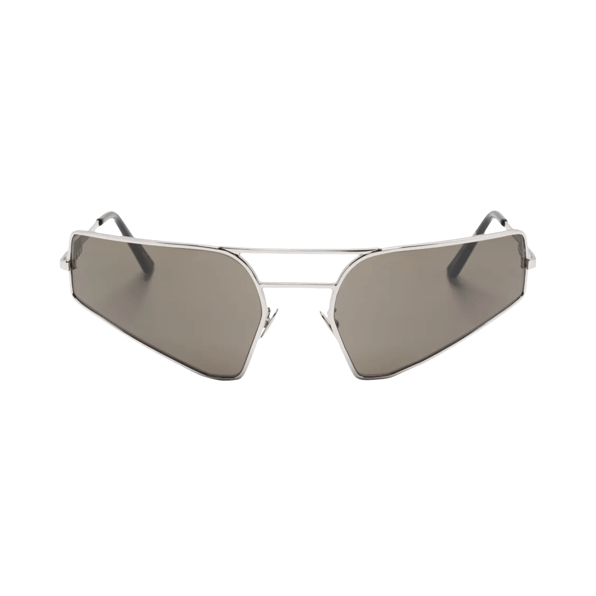 Rick Owens Prong Sunglasses 'Silver/Black'