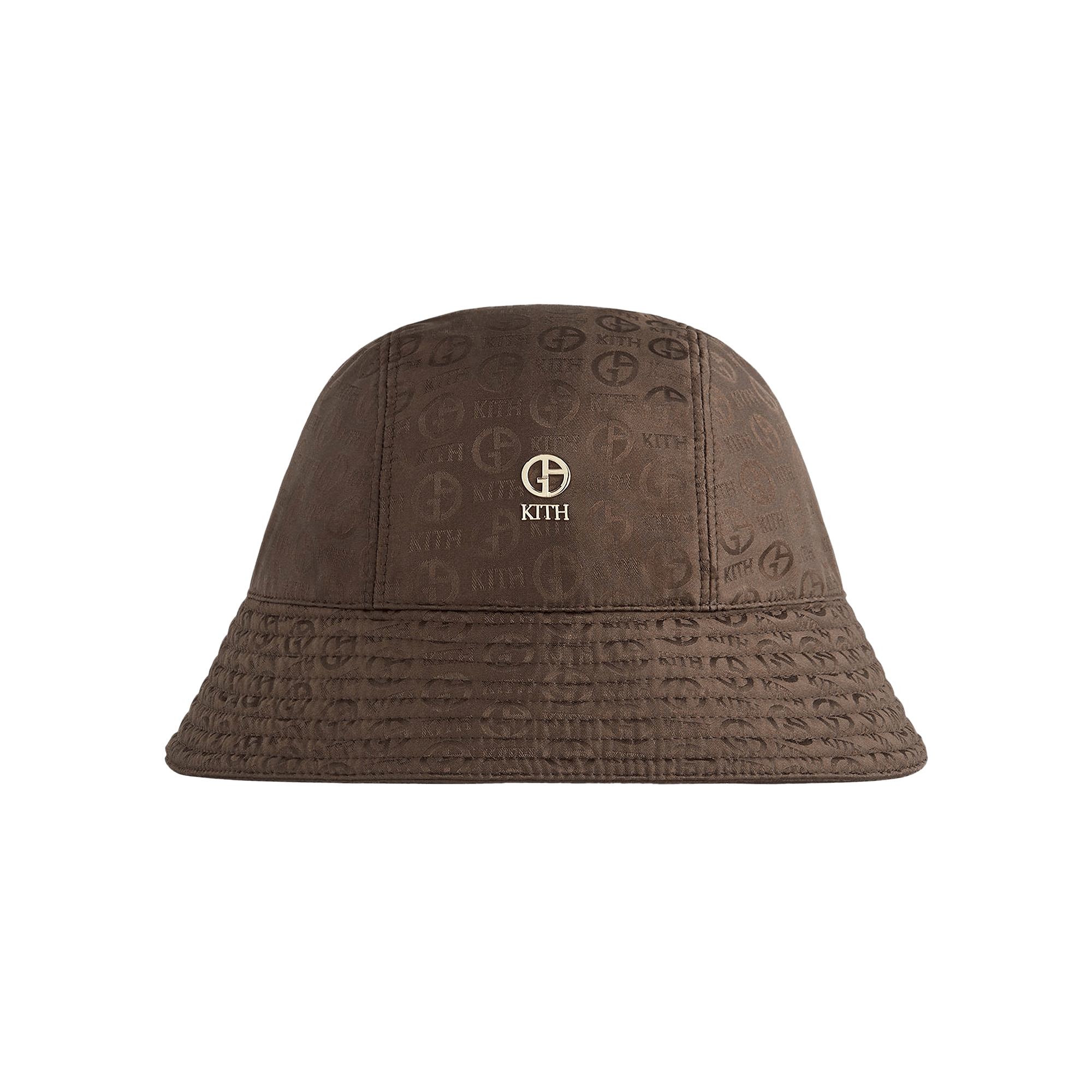 Kith x Giorgio Armani Jacquard Silk Camper Bucket Hat 'Kindling'