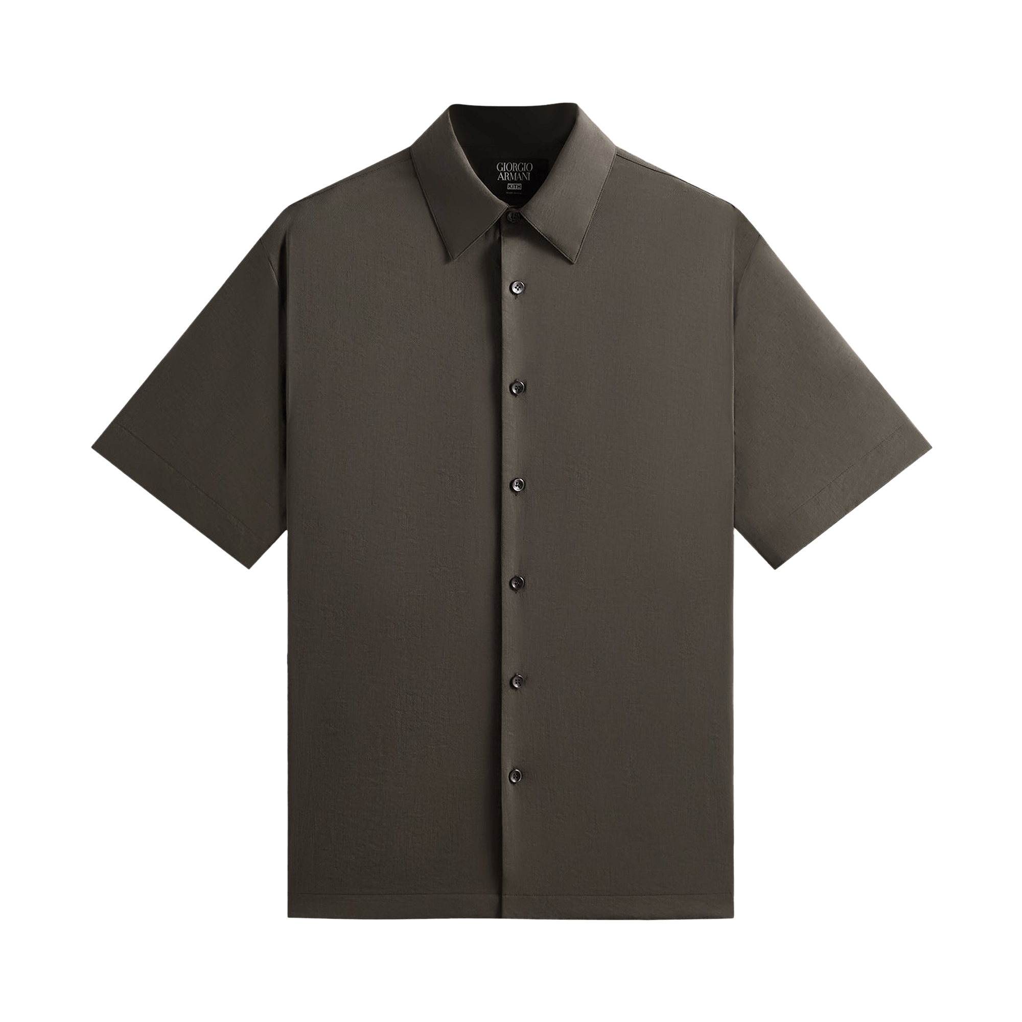 Kith x Giorgio Armani Short Sleeve Button Up 'Seam'