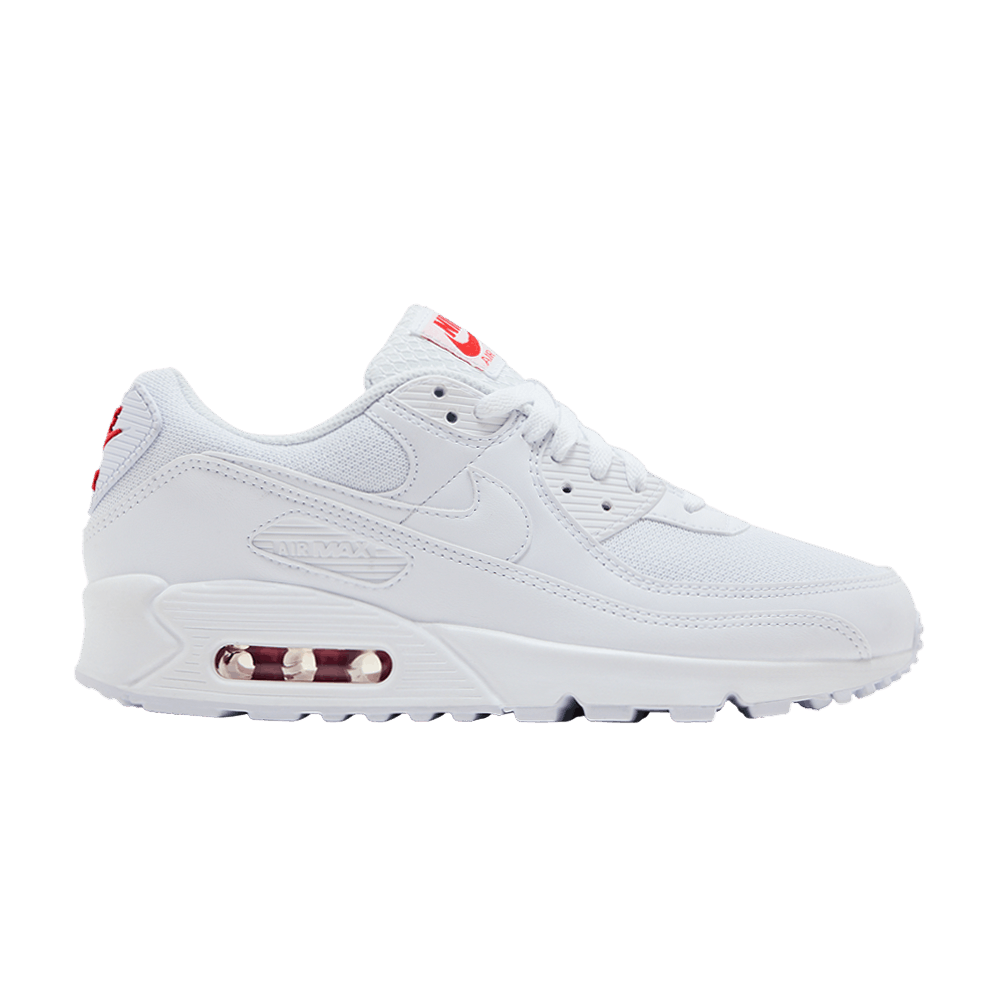 Nike Air Max 90 'White Light Crimson'