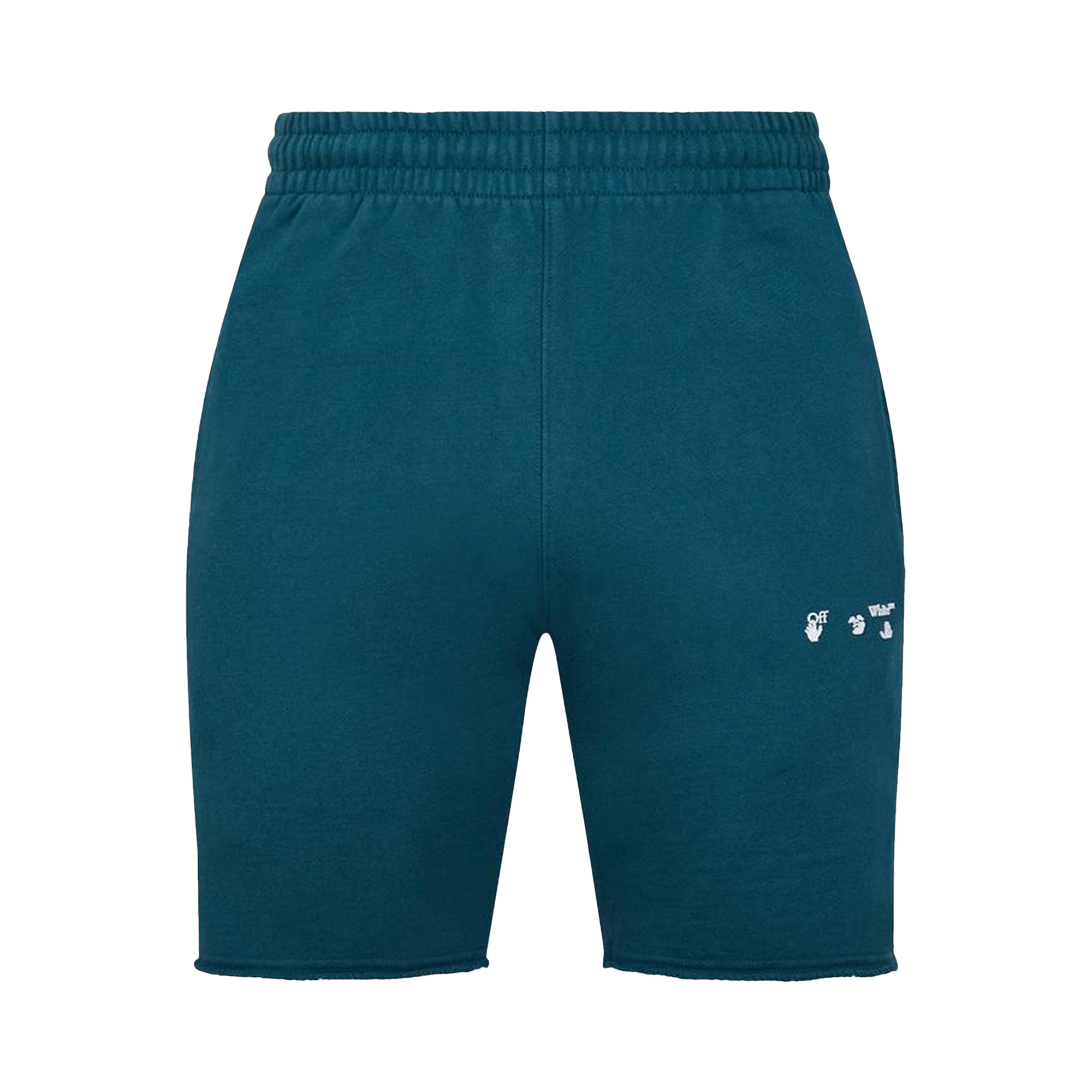 Off-White Logo Sweatshorts 'Jade'