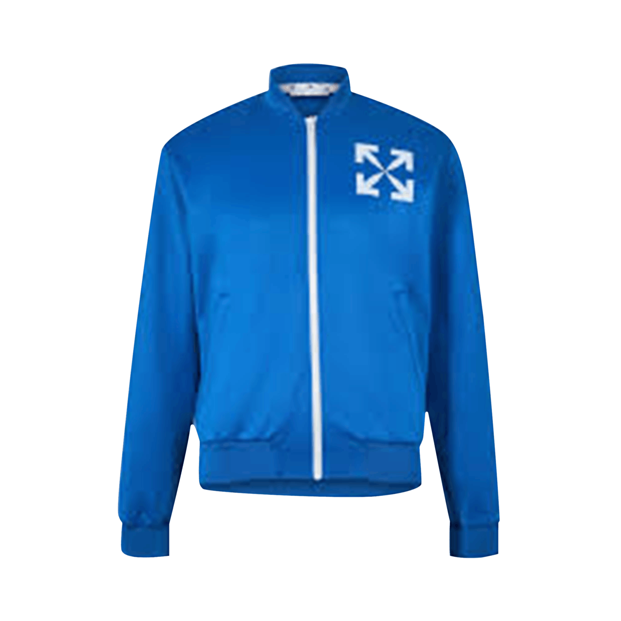 Off-White Single Arrow Slim Track Top 'Peacock/White'