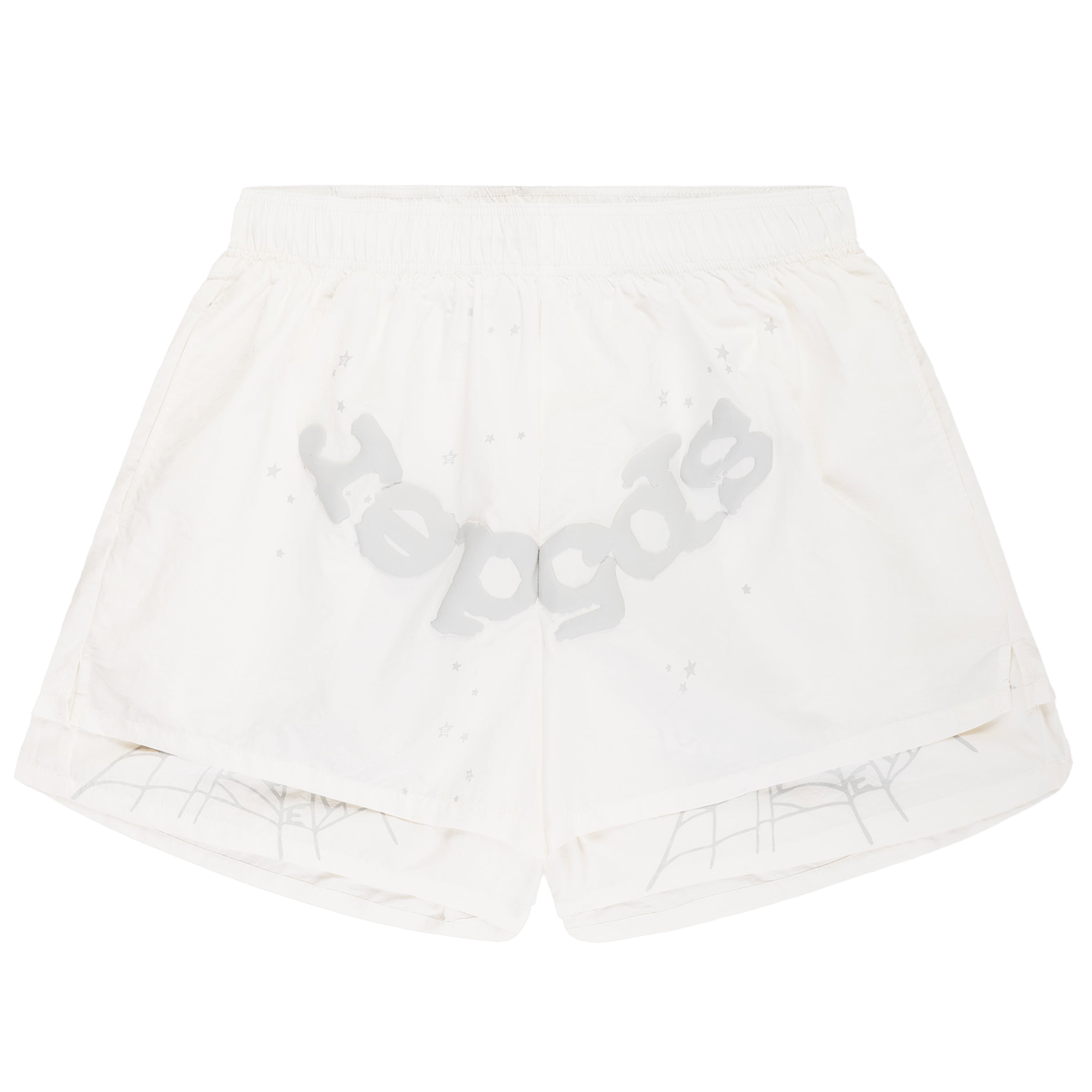 Sp5der OG Web Double Layer Short 'White'