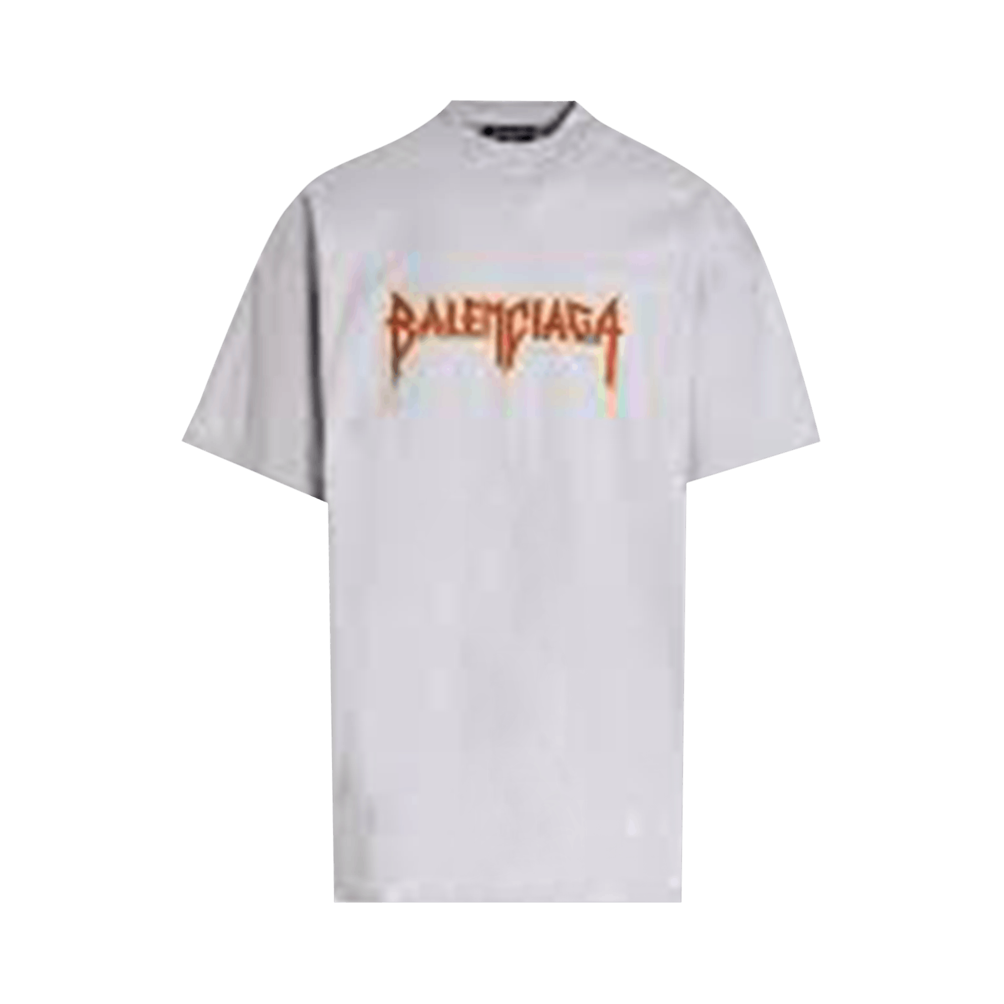 Balenciaga Metal Vintage Oversized T-Shirt 'White'
