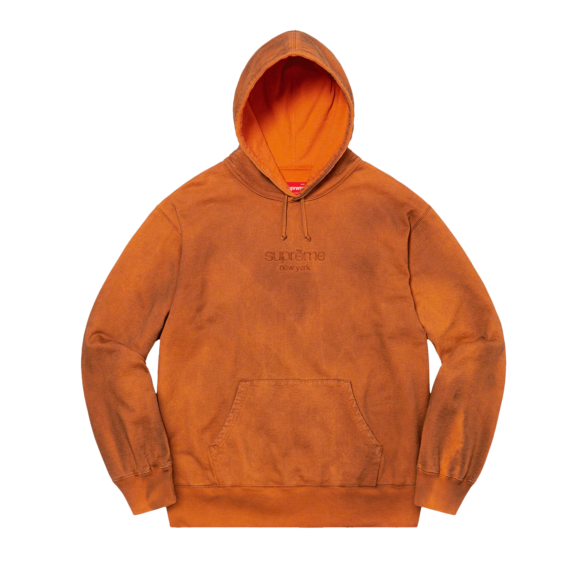 Supreme Spray Hooded Sweatshirt 'Orange'