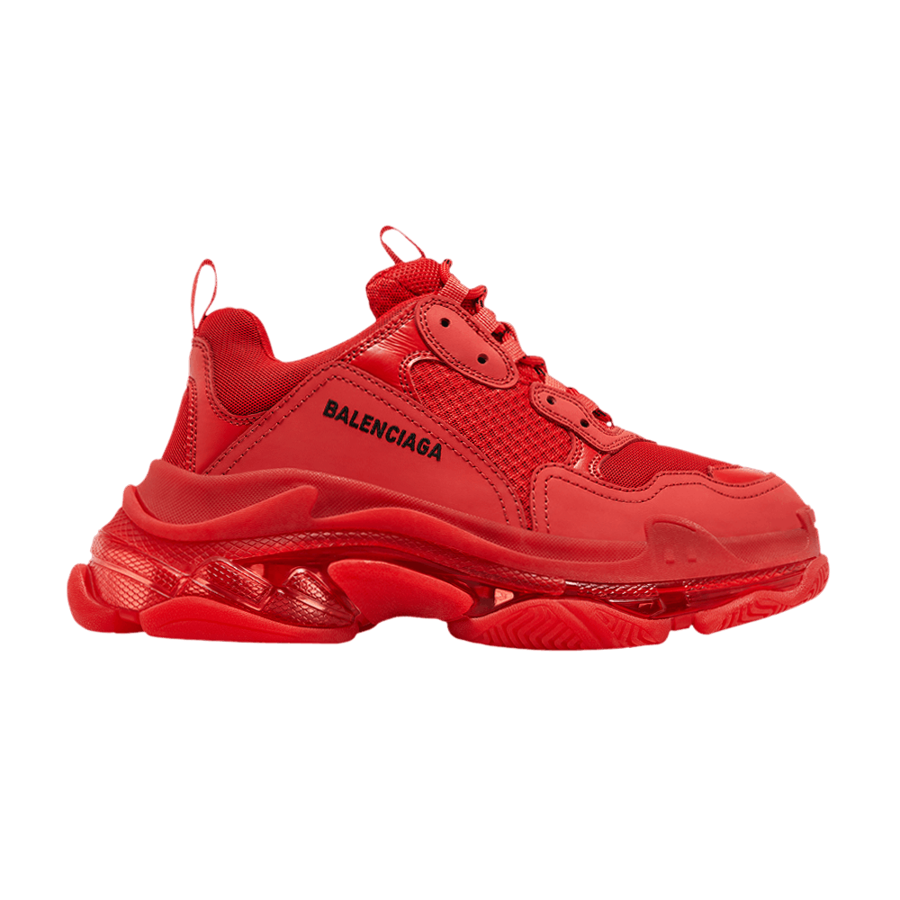 Balenciaga Triple S Sneaker 'Clear Sole - Red' 2019