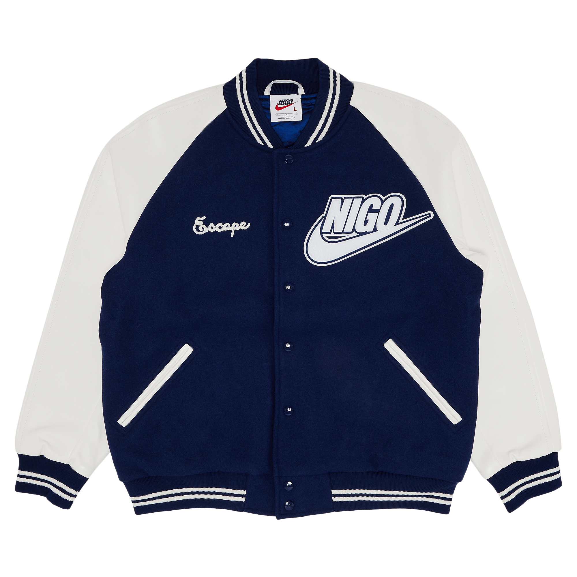 Nike x Nigo NRG Varsity Jacket 'Navy'