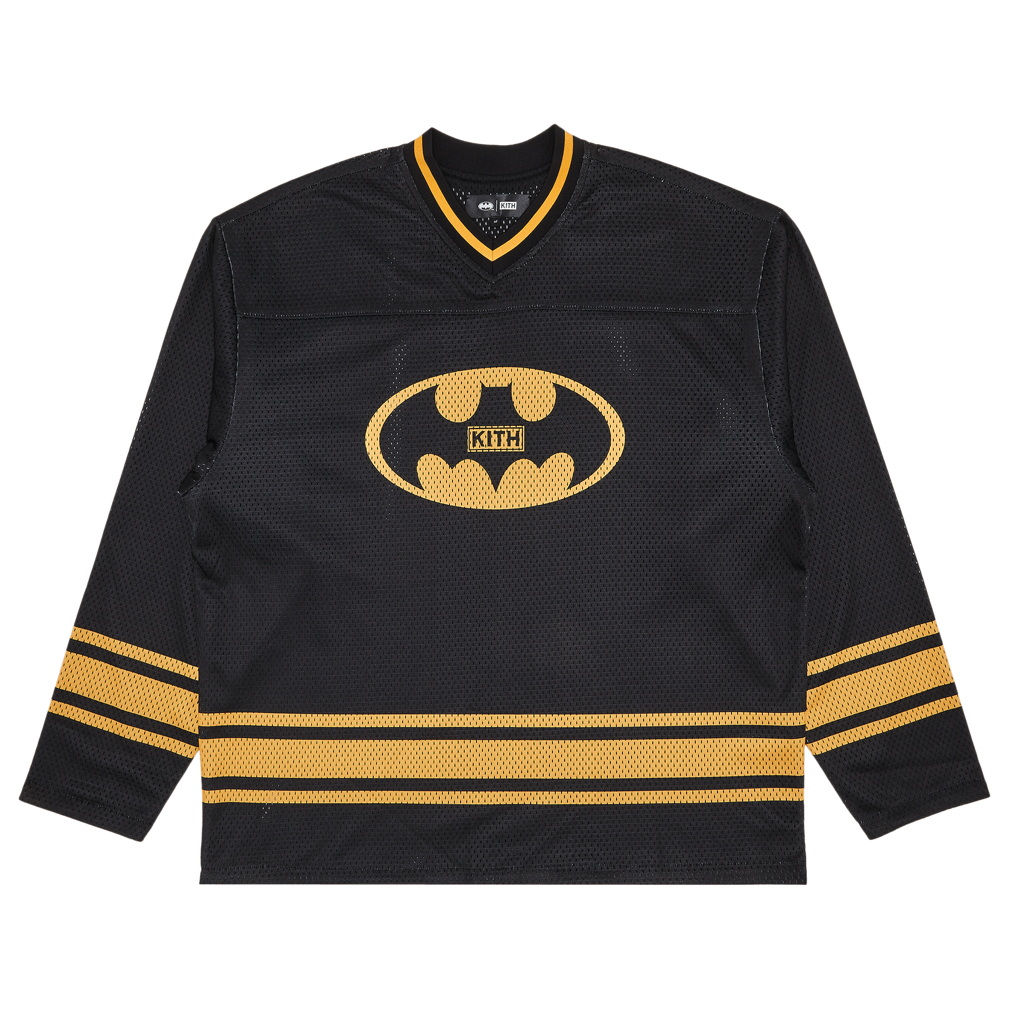 Kith x Batman Long-Sleeve Malik Jersey 'Black'