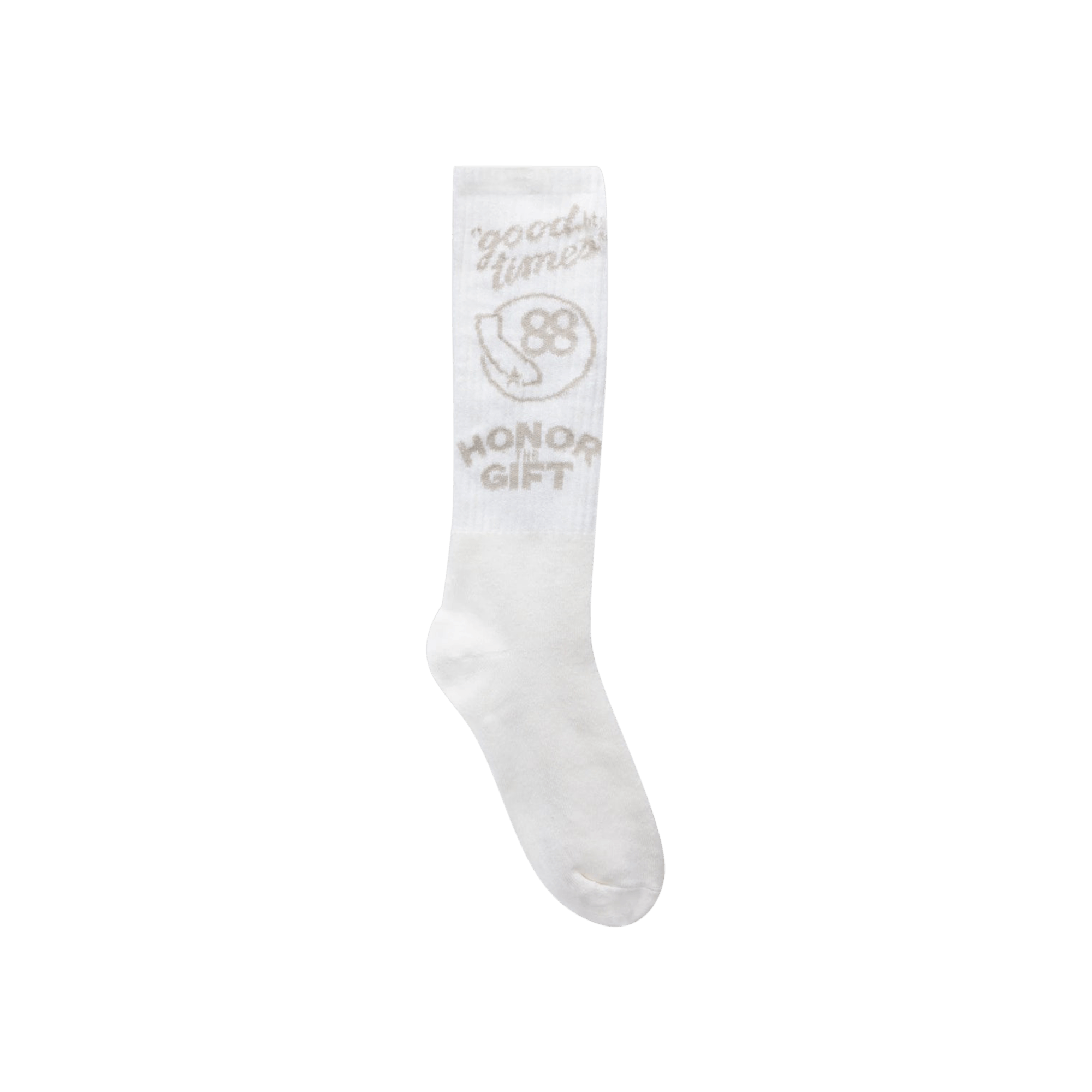 Honor The Gift Good Times Crew Socks 'Bone'