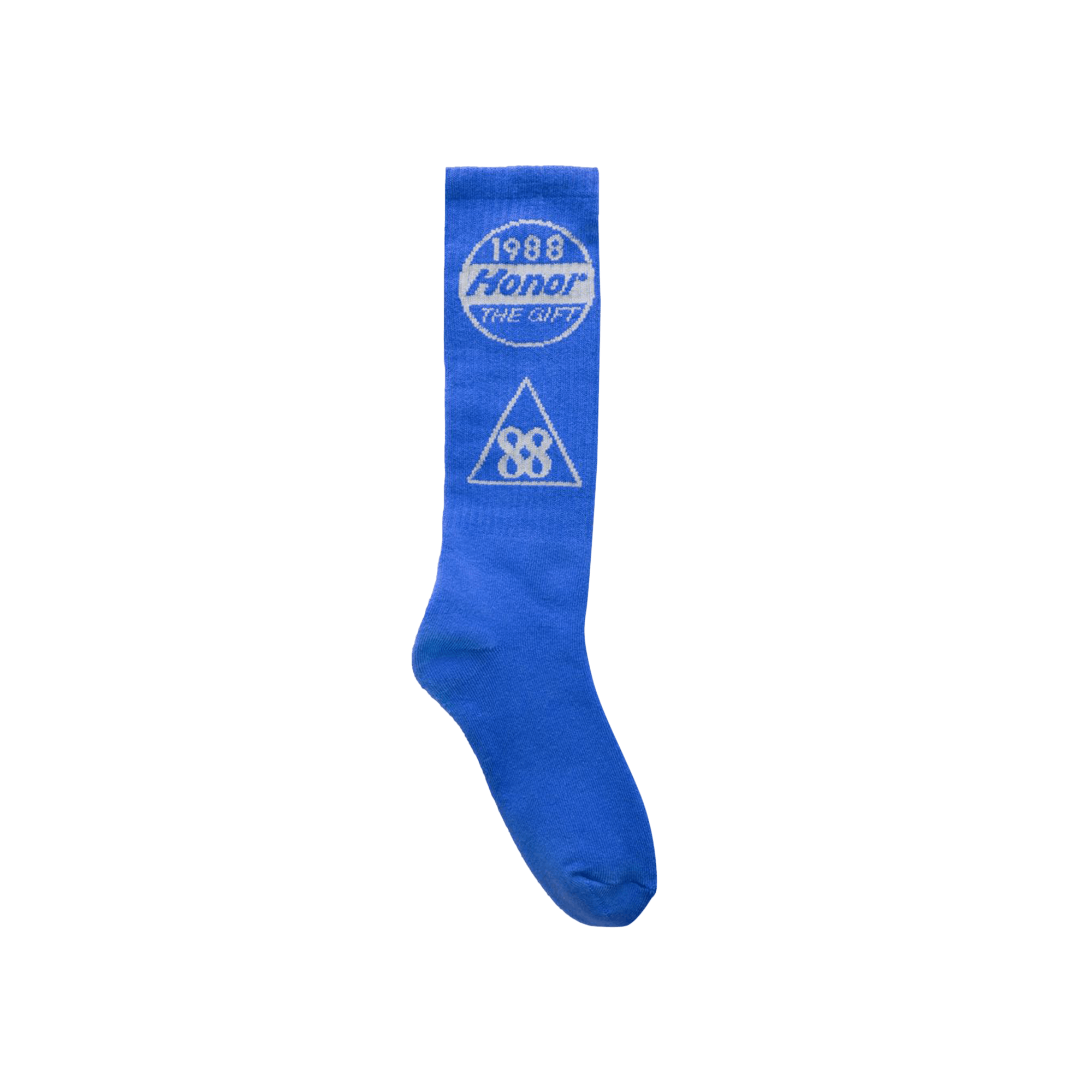 Honor The Gift Live Patchwork Sock 'Blue'
