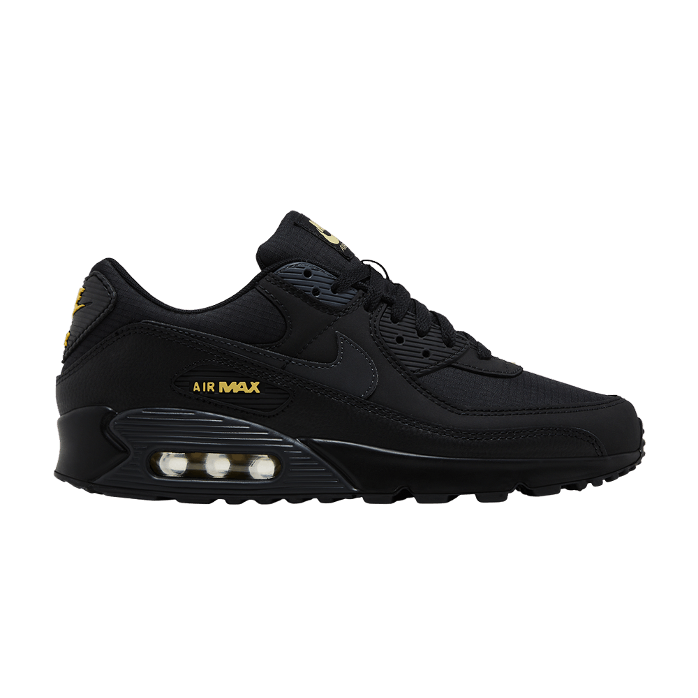 Nike Air Max 90 'Black Buff Gold'