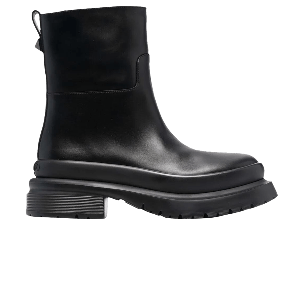 Valentino Roman Stud Ankle Boot 'Black'