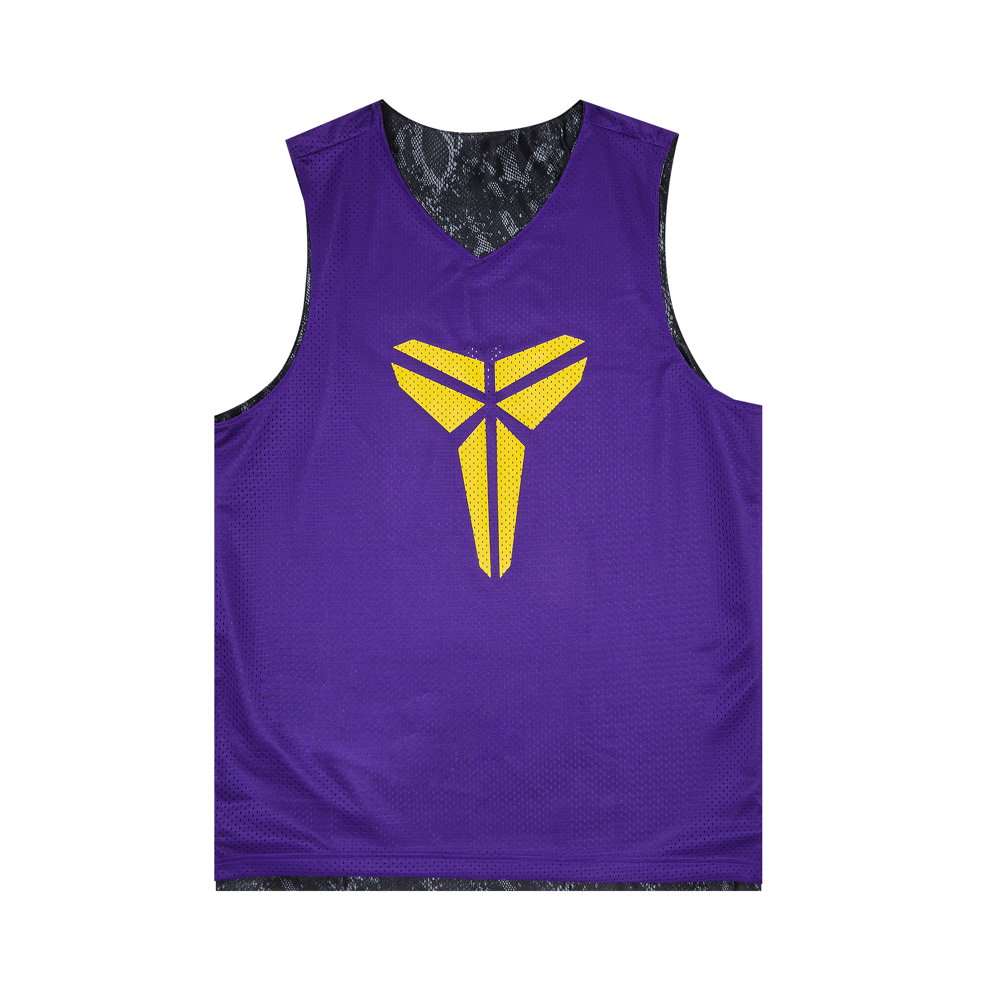 Nike Kobe Dri-FIT Standard Issue Reversible Basketball Jersey 'Black/Field Purple/Amarillo'