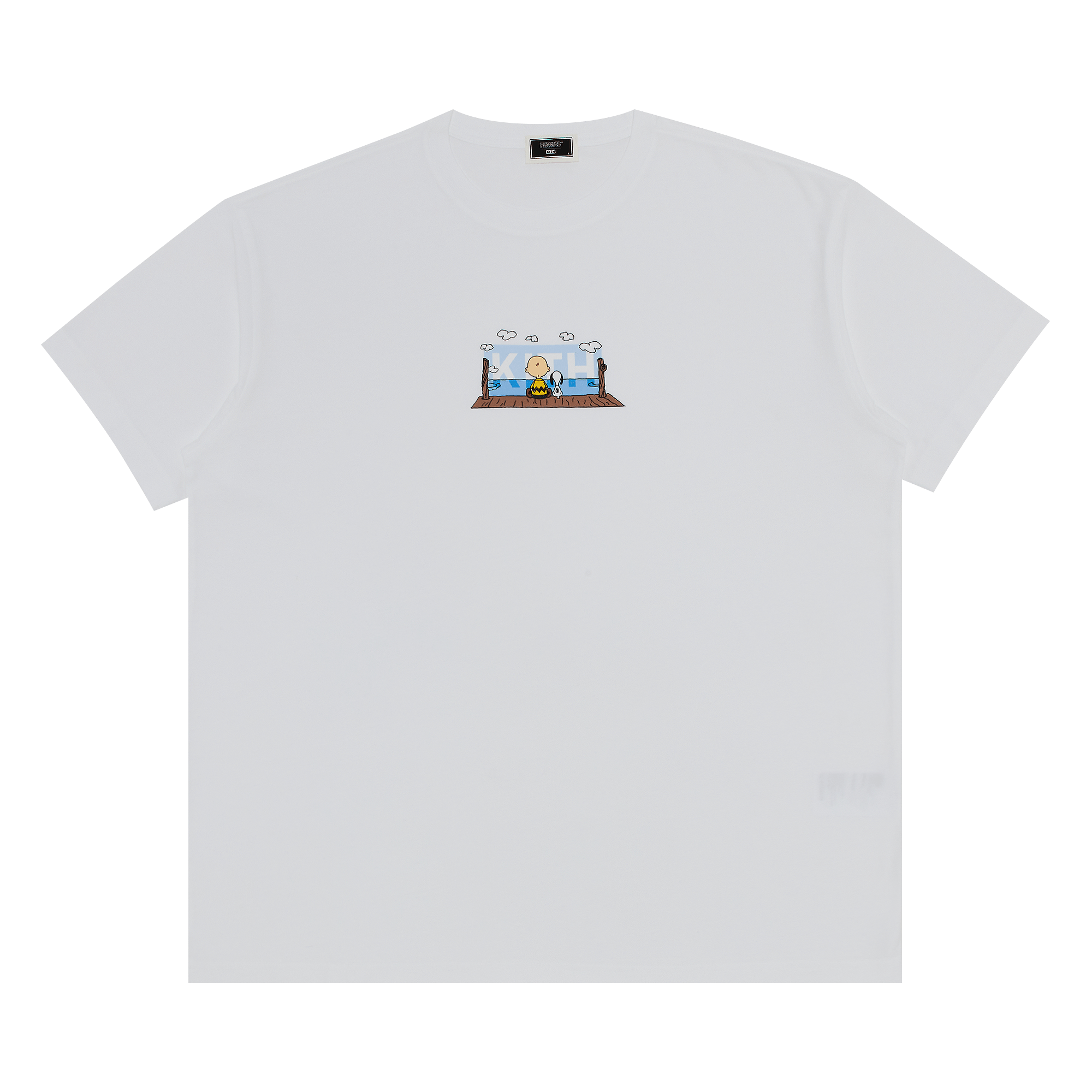 Kith For Peanuts Ocean View Classic Logo Tee 'White'