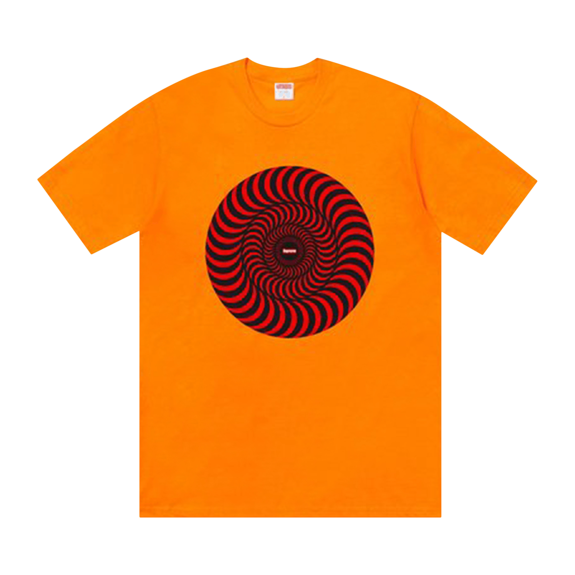 Supreme x Spitfire Classic Swirl T-Shirt 'Bright Orange'