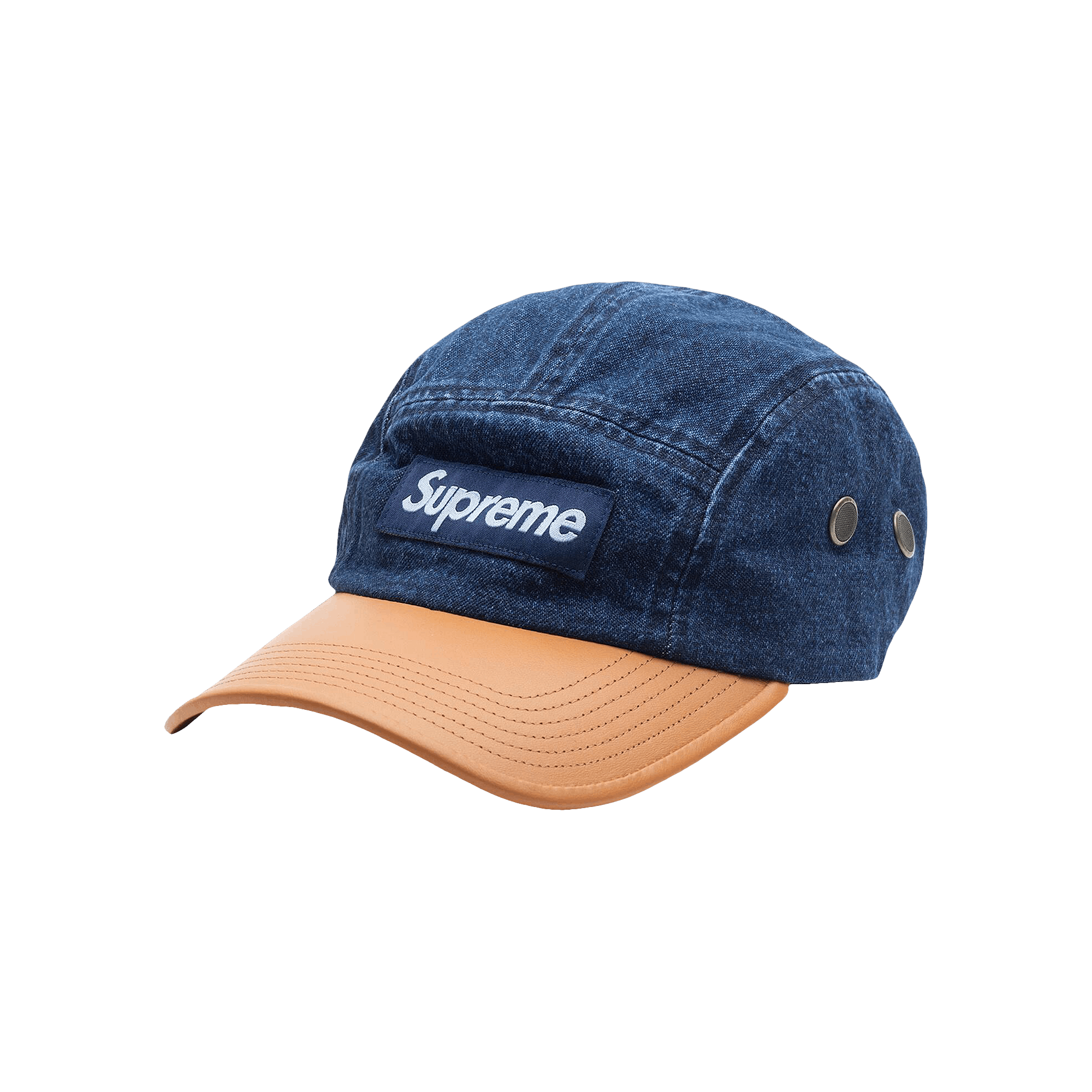 Supreme 2-Tone Denim Camp Cap 'Blue'