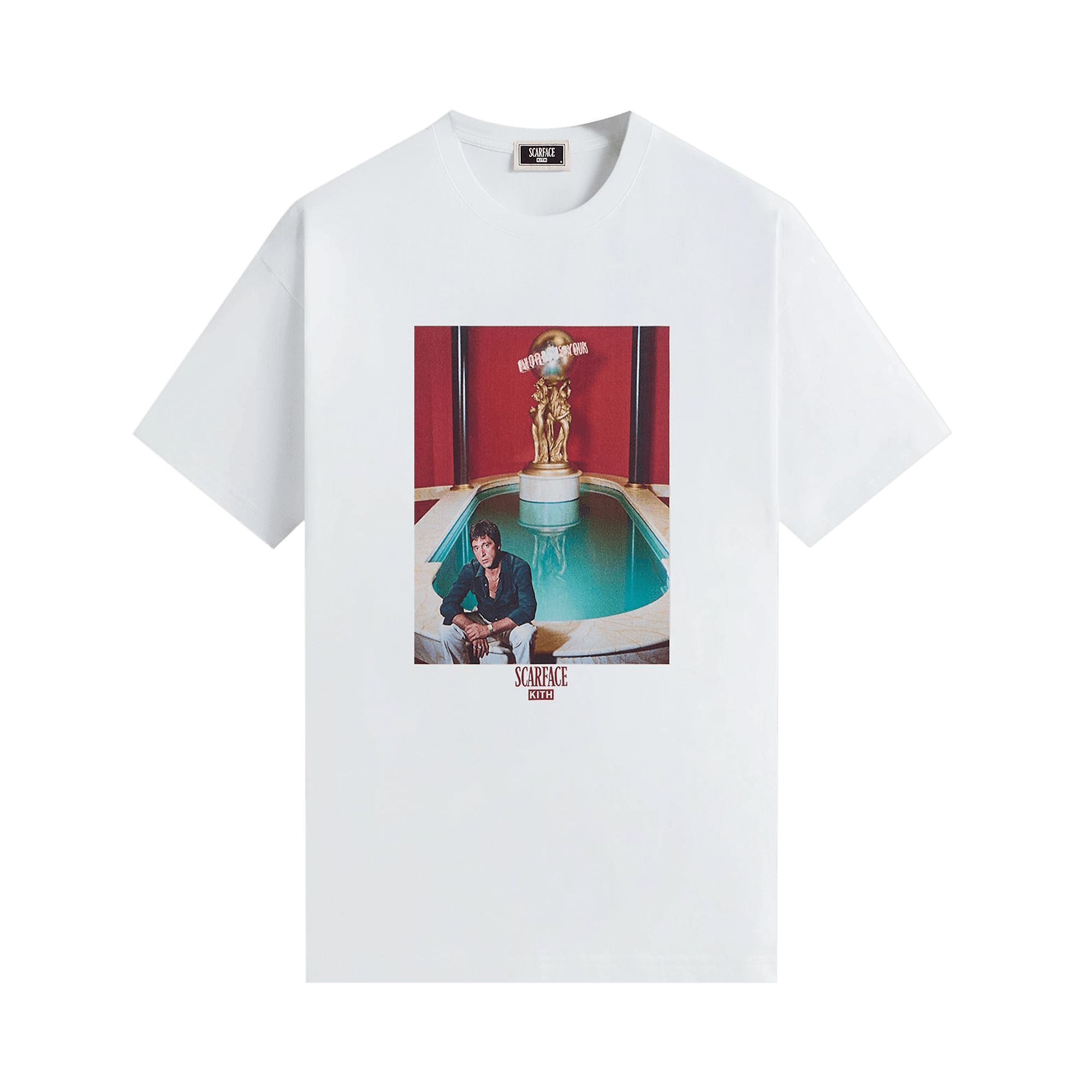 Kith For Scarface Tony Fountain Tee 'White'