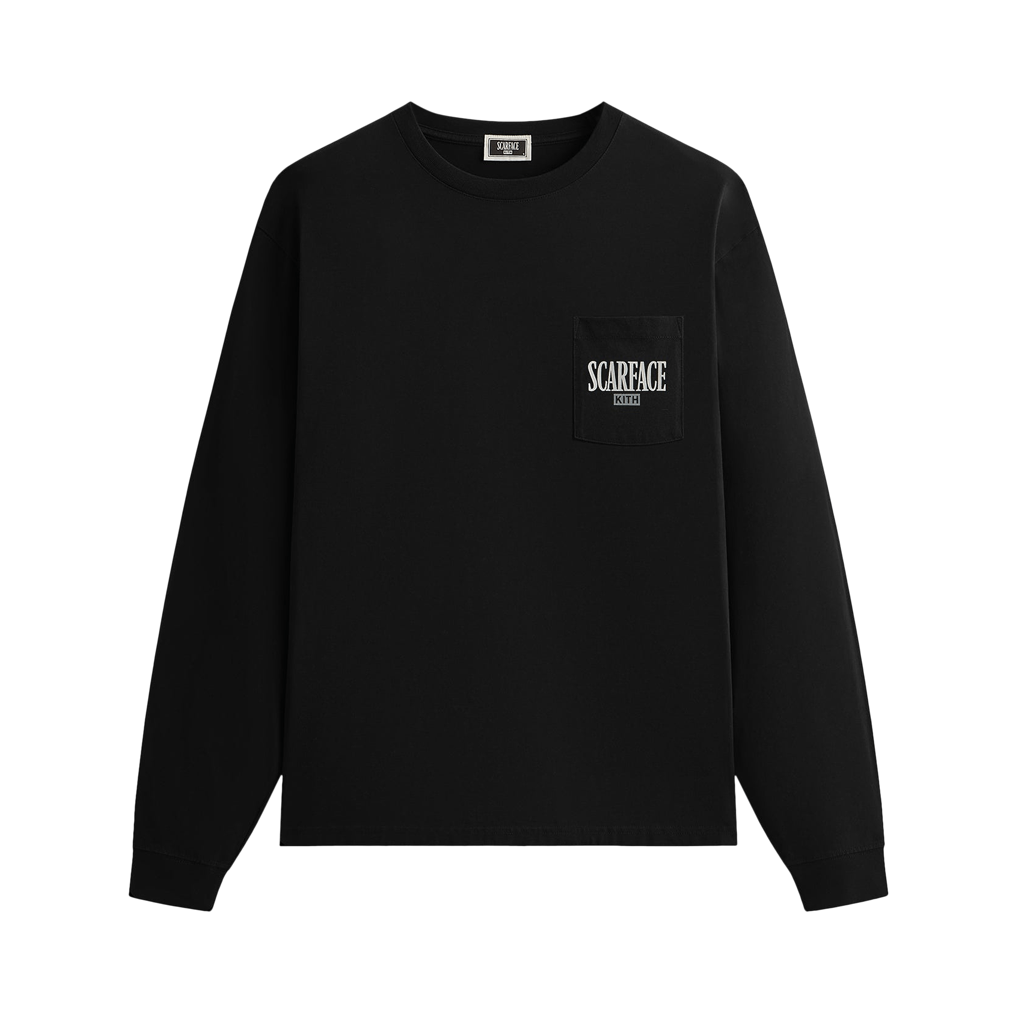 Kith For Scarface Tony Vintage Long Sleeve Pocket Tee 'Black'