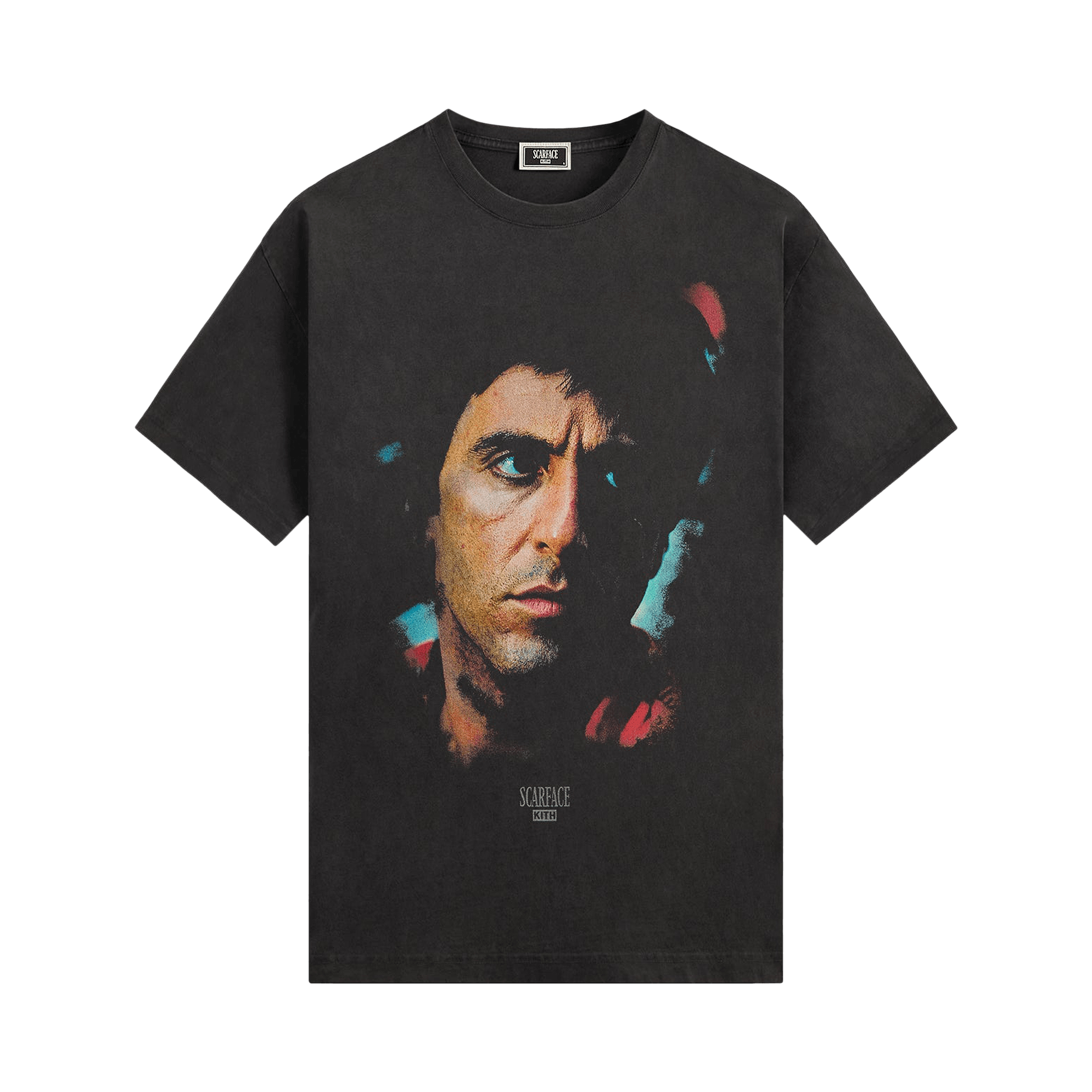 Kith For Scarface Tony Portrait Vintage Tee 'Black'