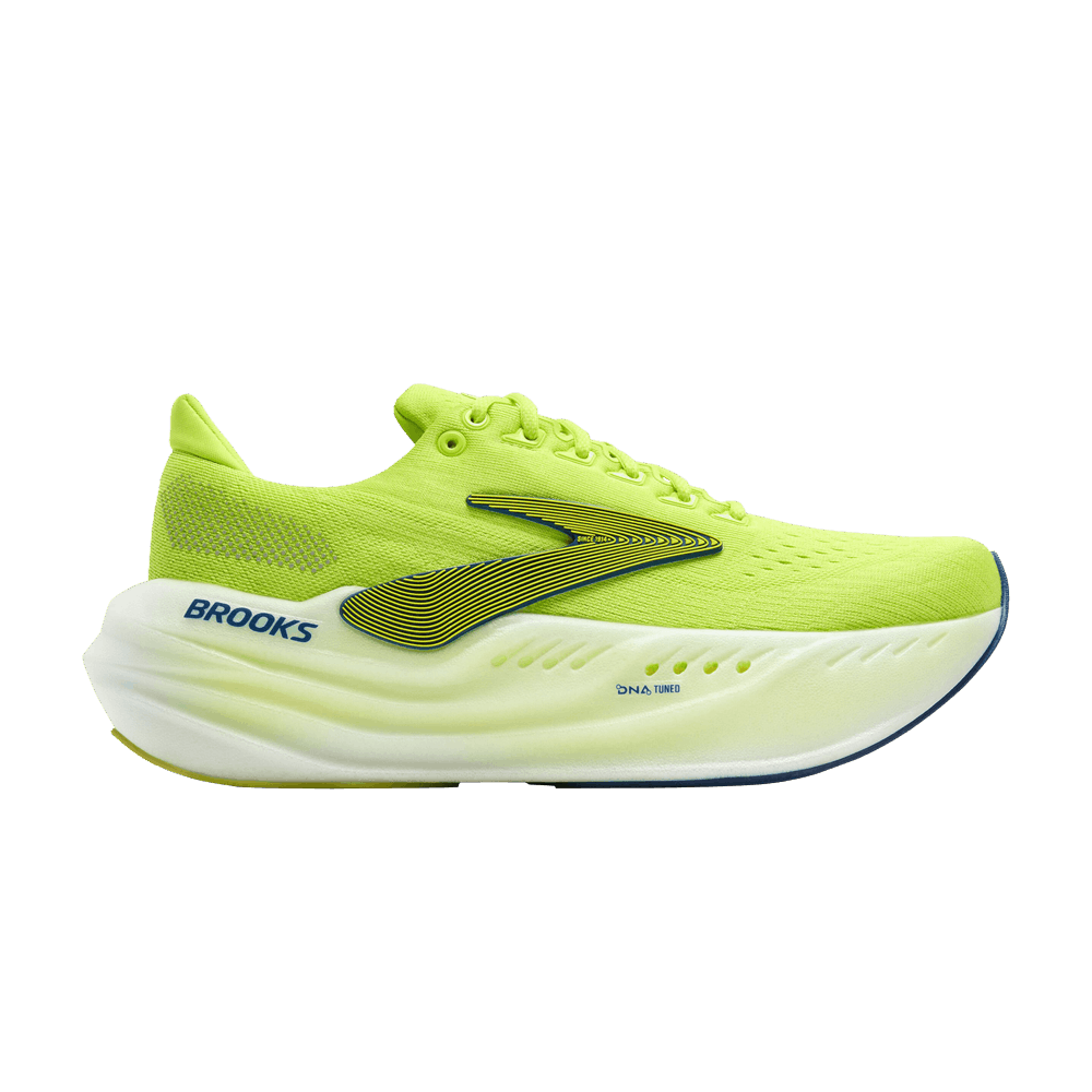 Brooks Glycerin Max 'Lime Navy Peony'