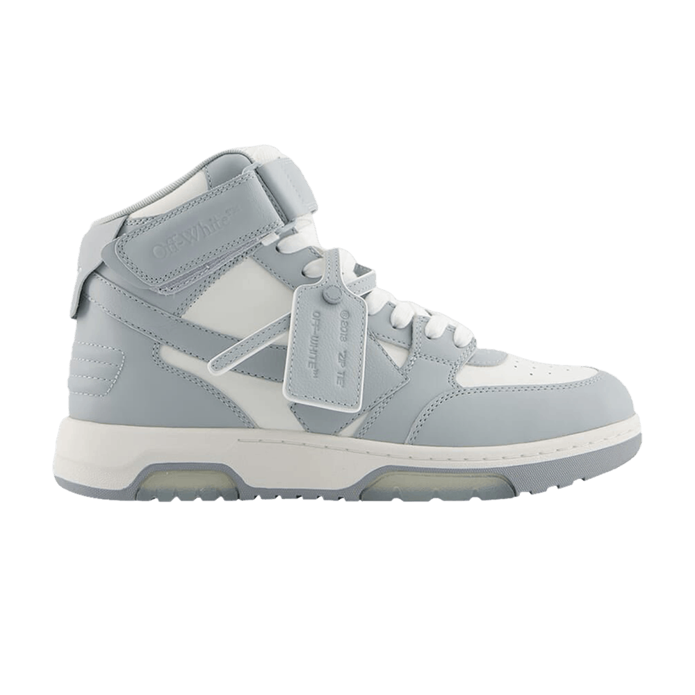 Off-White Out of Office Mid 'Grey White Clear Sole'