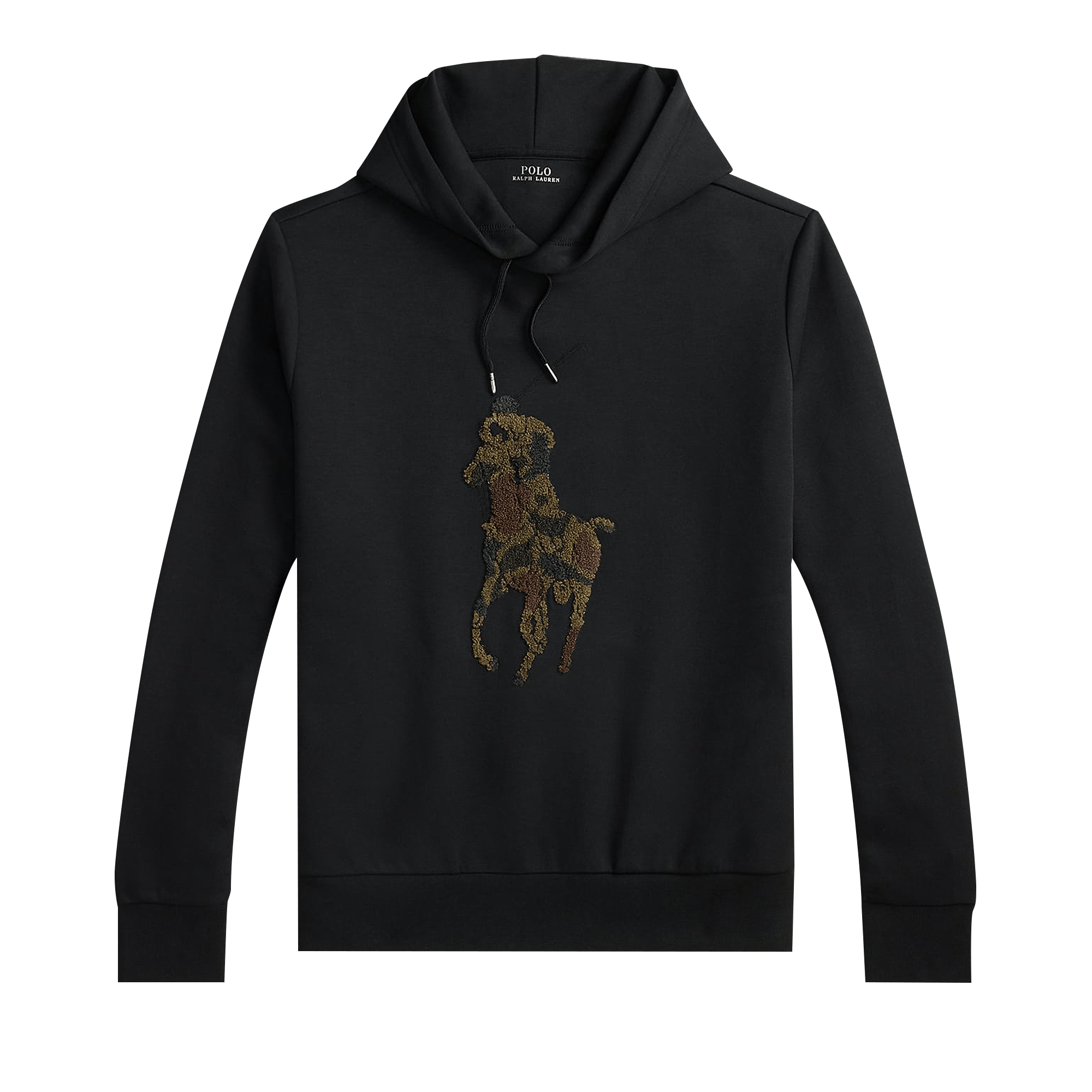 Polo Ralph Lauren Double Knt Long-Sleeve Sweatshirt 'Polo Black'