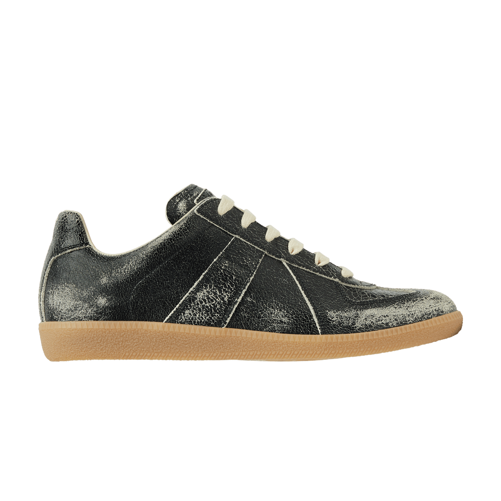 Maison Margiela Replica 'Black White Crackled Leather'
