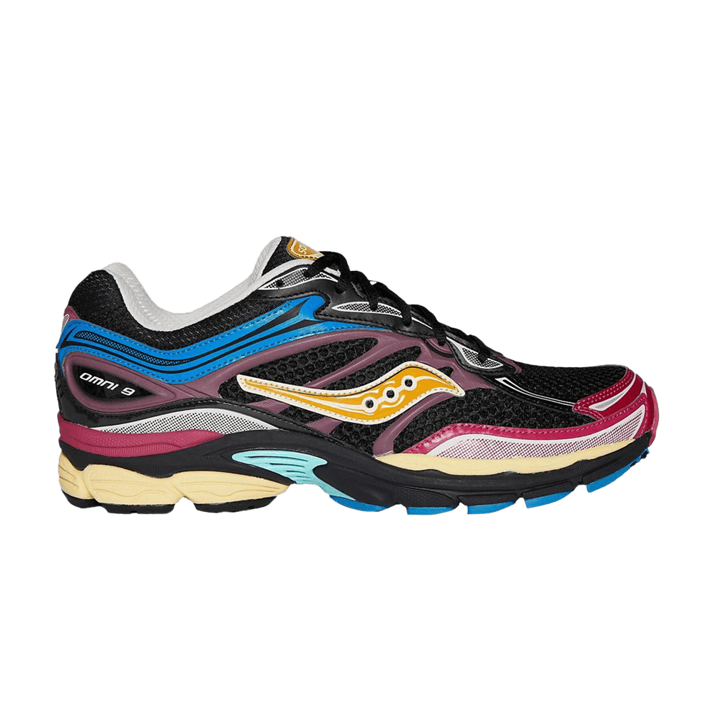 Saucony ProGrid Omni 9 'Multi-Color Black' Foot Locker Exclusive