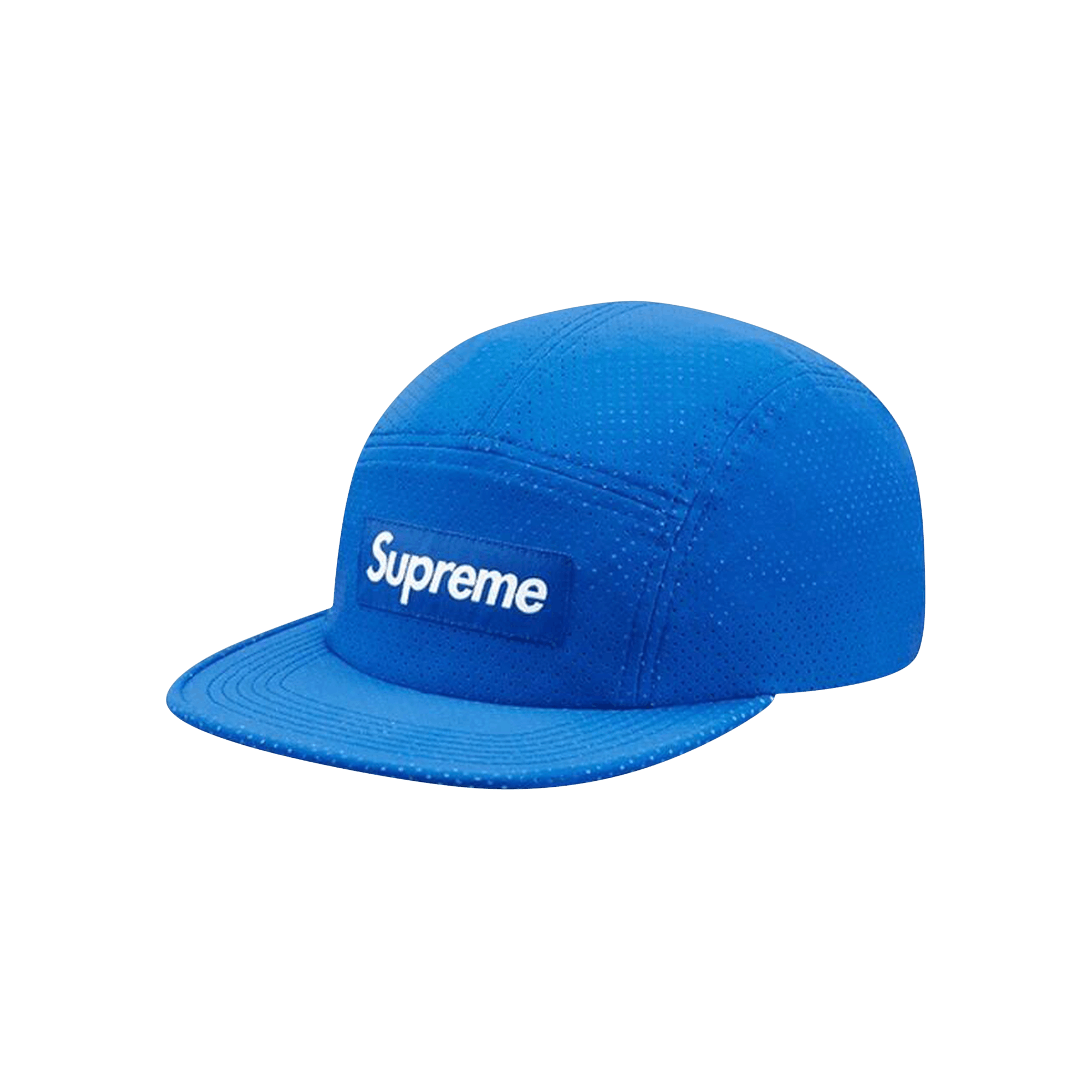 Supreme Perforated Reflective Camp Cap 'Royal'