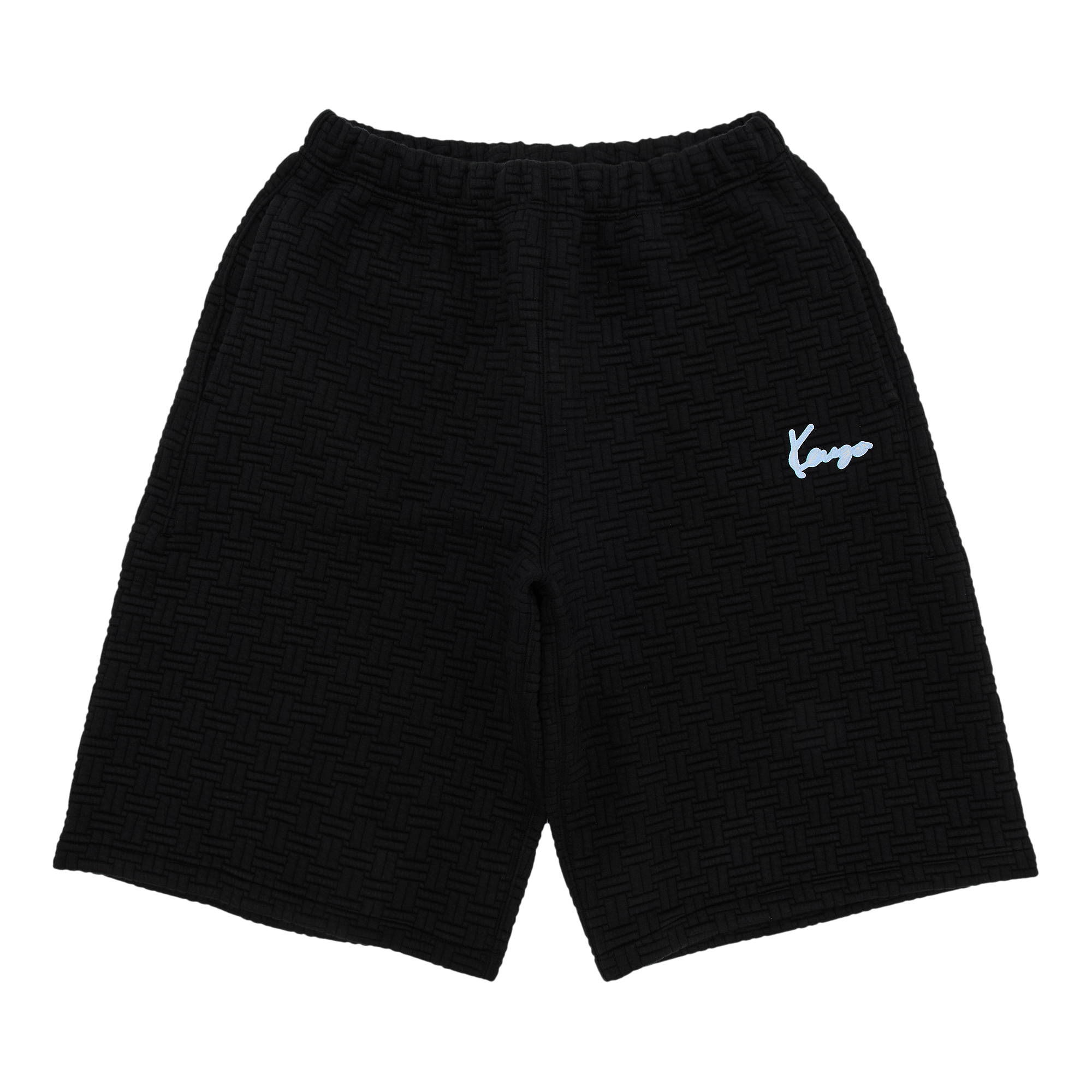 Kenzo Weave Embroidered Long Short 'Black'