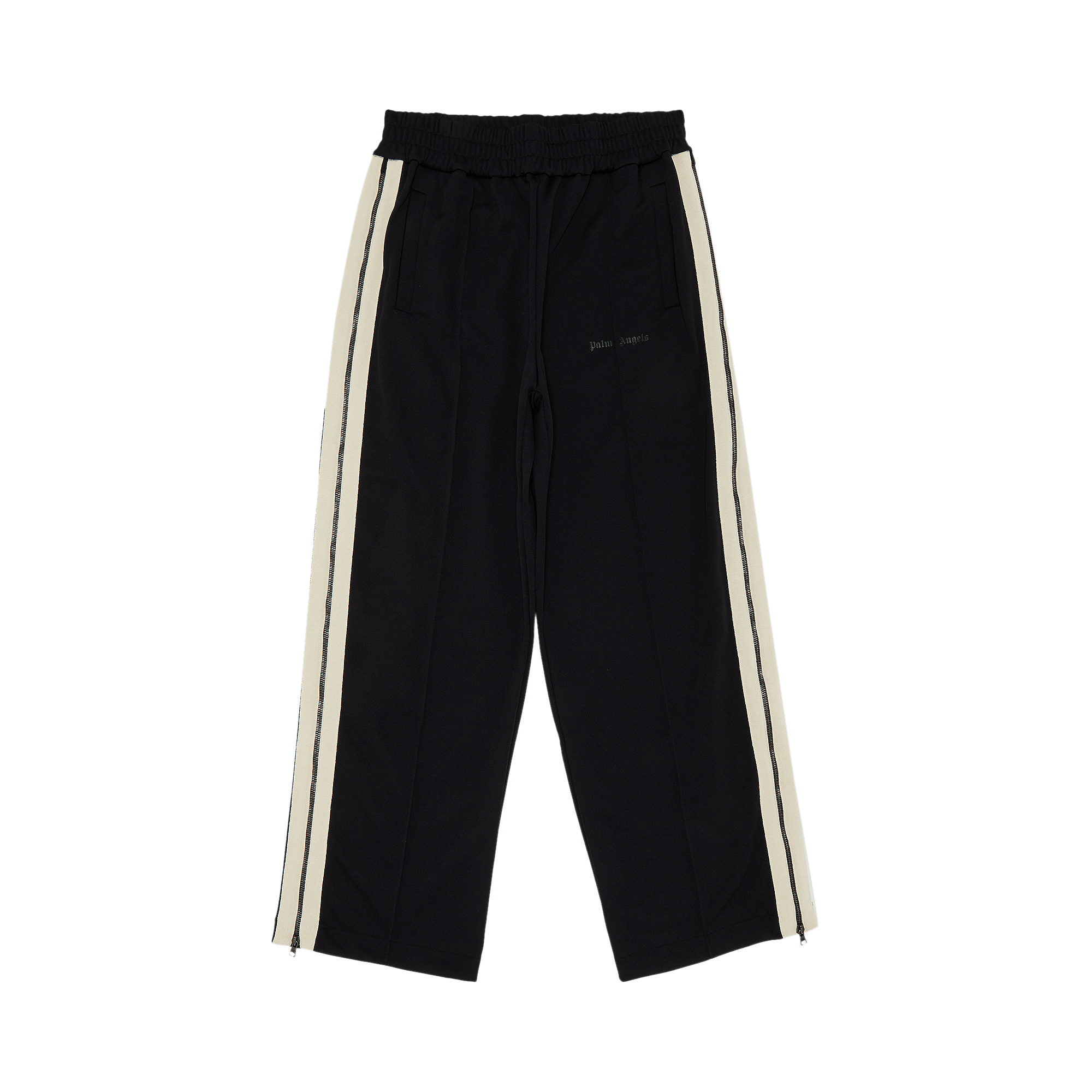 Palm Angels Performance Zip-Up Track Pant 'Black/Orange'