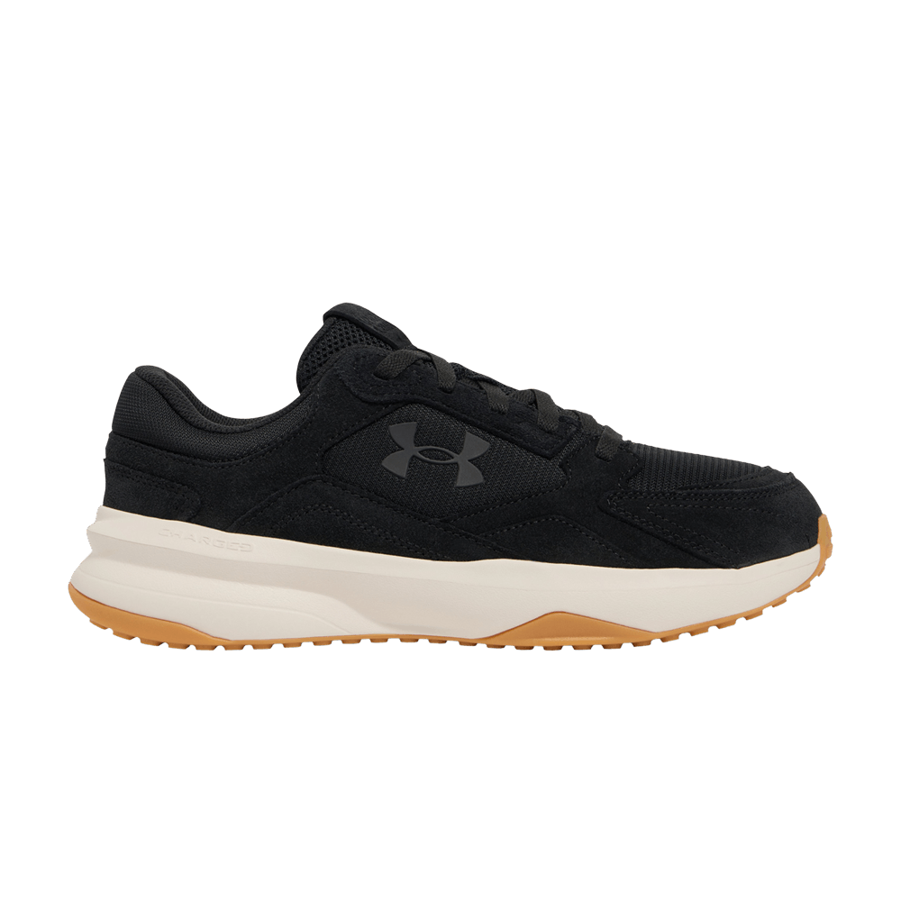 Under Armour Charged Edge Suede 'Black White Quartz'
