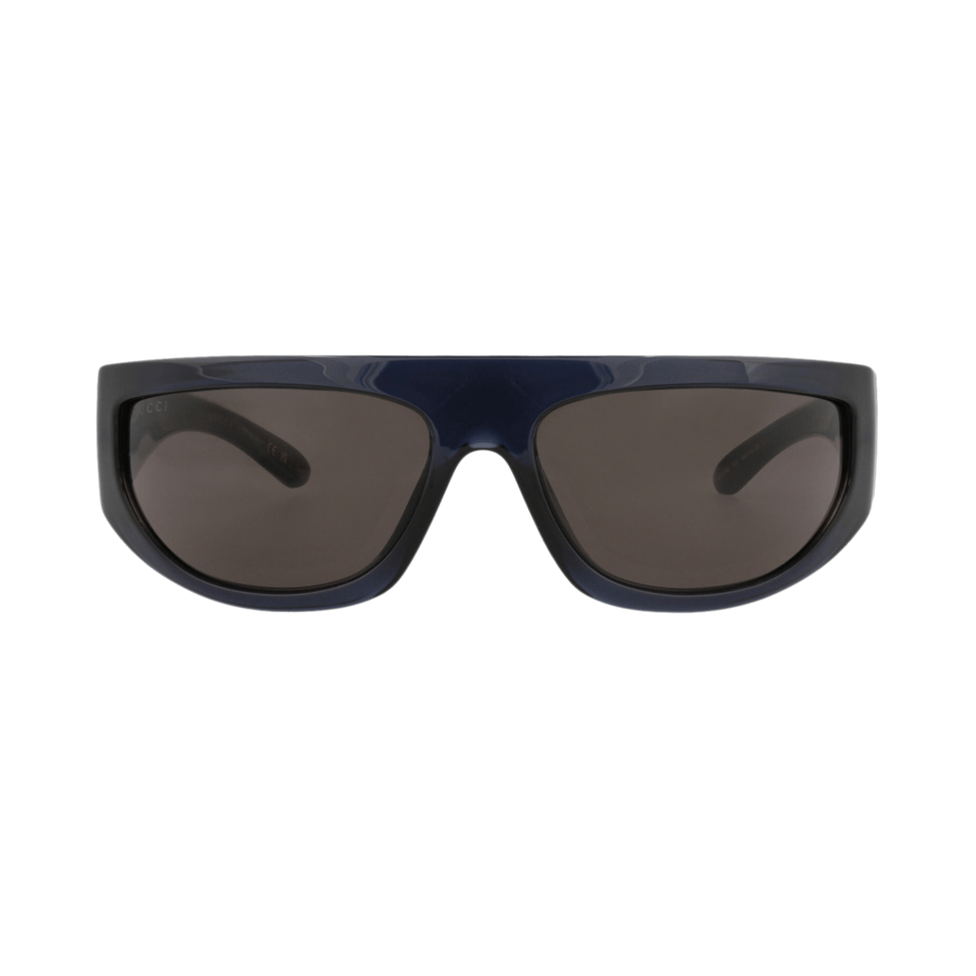 Gucci Shield Sunglasses 'Blue/Grey'