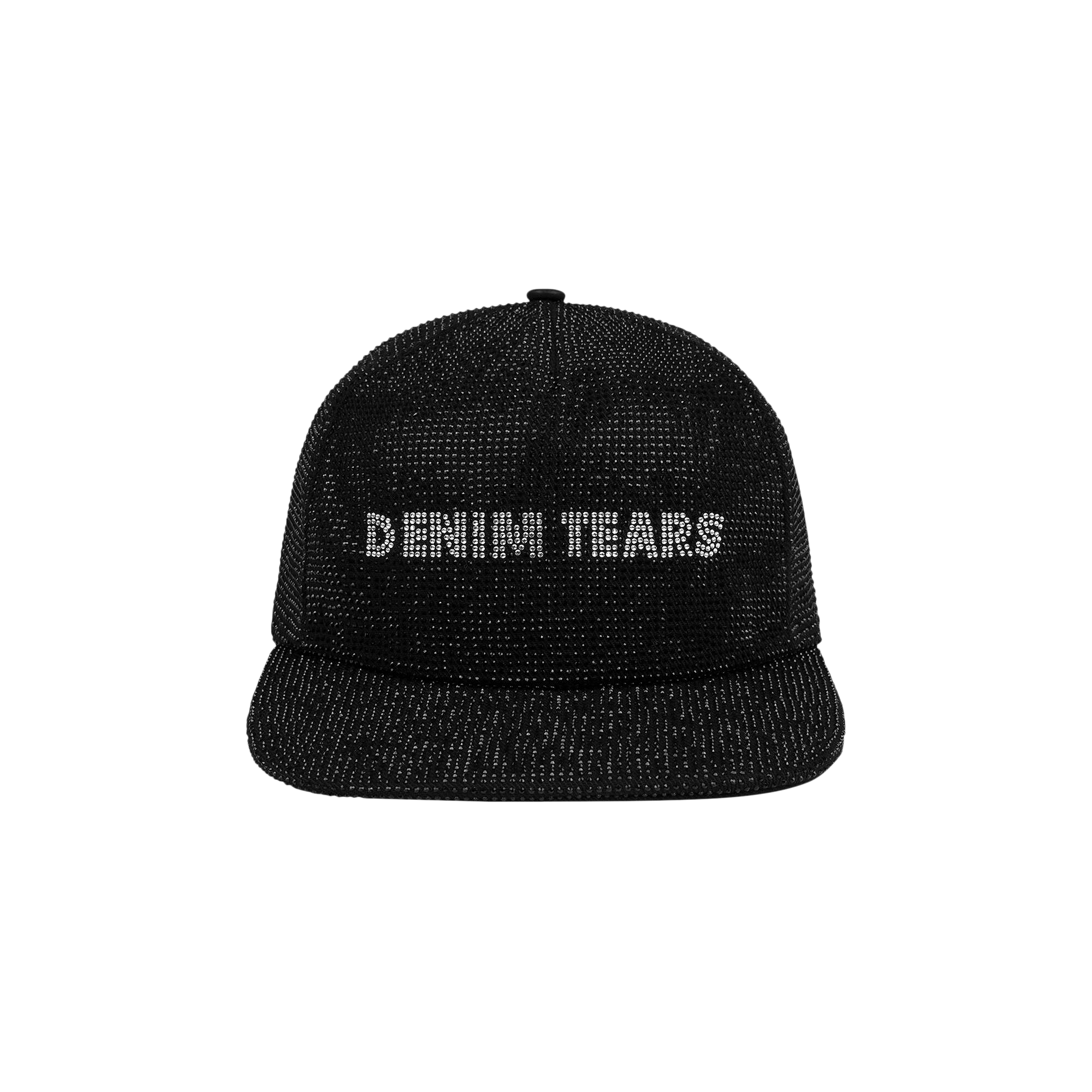 Denim Tears Strass Logo Cap 'Black'