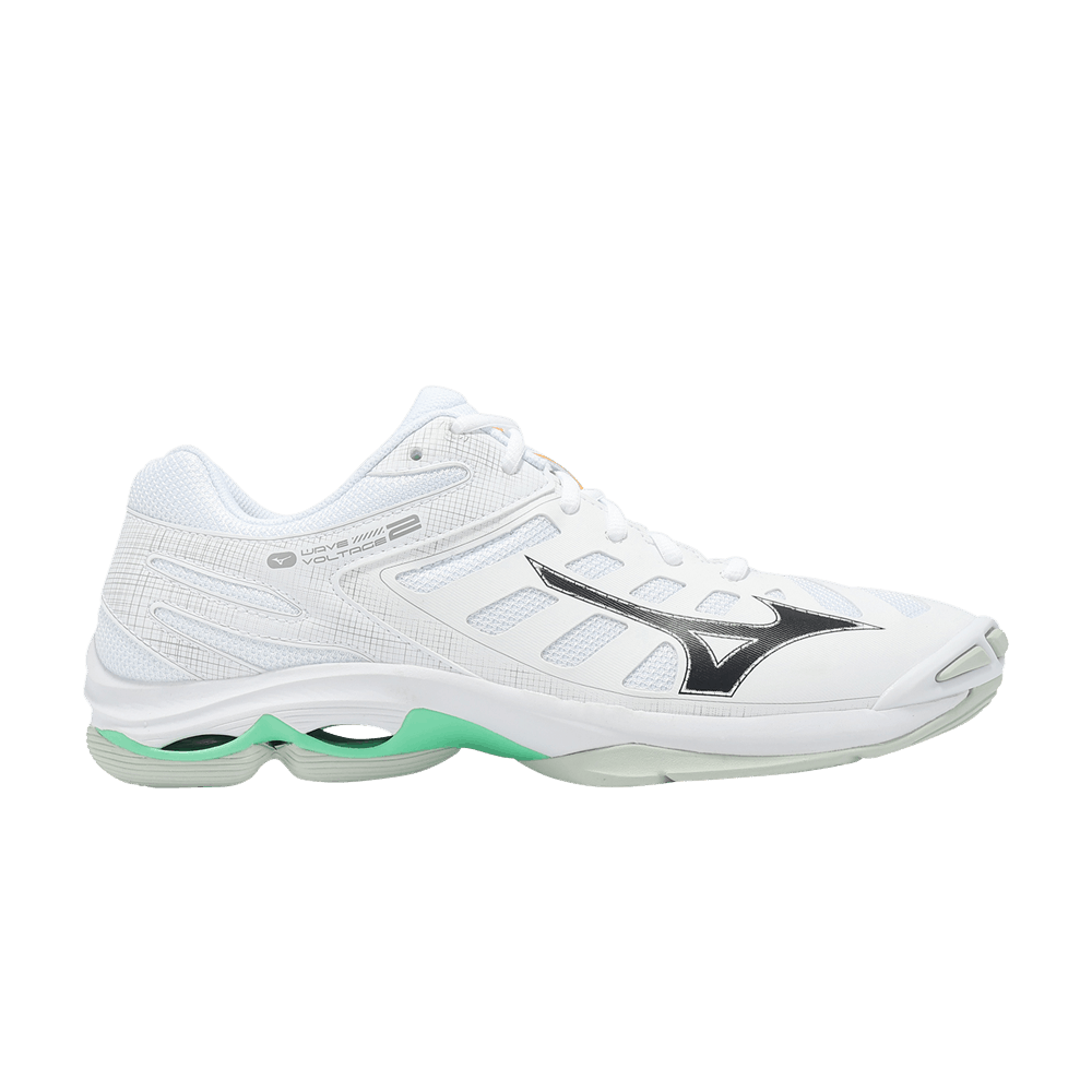 Mizuno Wave Voltage 2 'White Black Frozen Emerald'