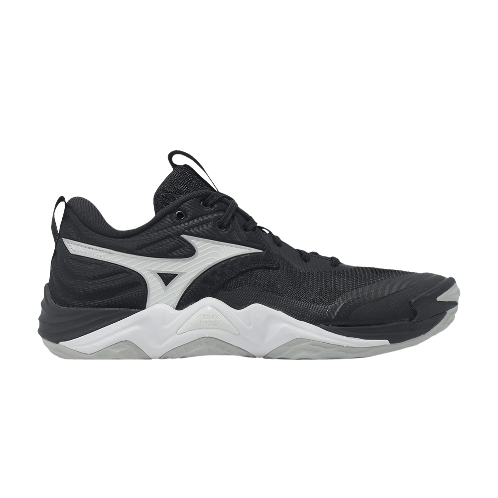 Buy Mizuno Wave Momentum Elite Mid 'White Black' - V1GA251741 | GOAT