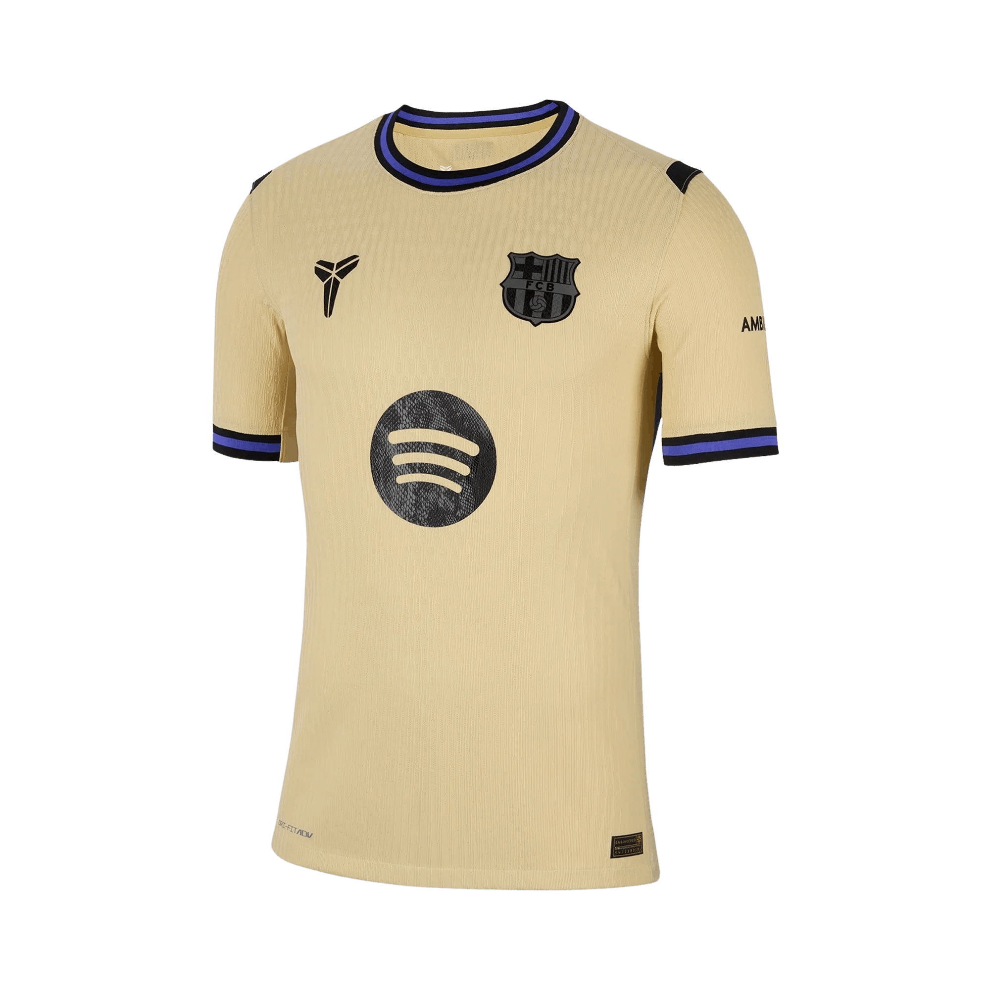 Nike x Kobe F.C. Barcelona 2025/26 Match Away Jersey 'Team Gold/Team Gold/Persian Violet/Black'